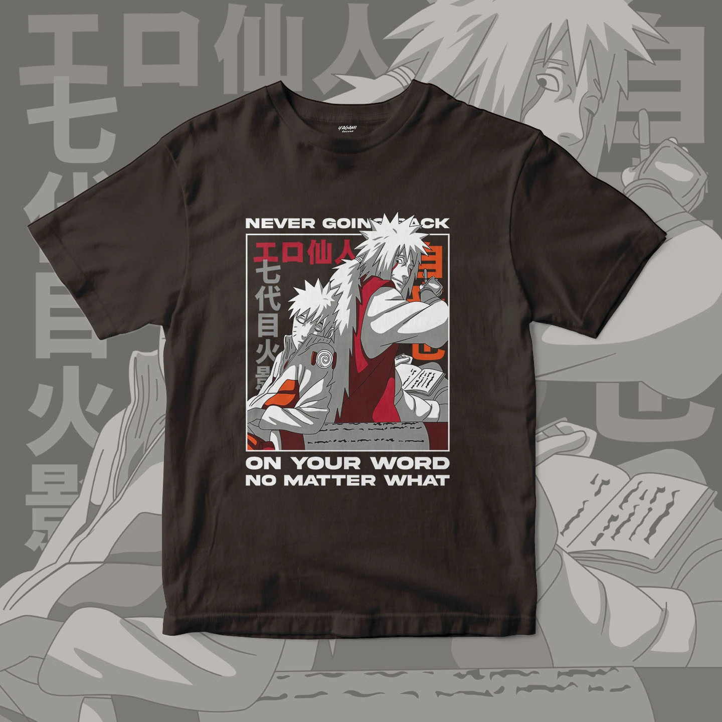 Jiraiya Naruto Legacy | Unisex Jersey Short Sleeve Tee - Image 12