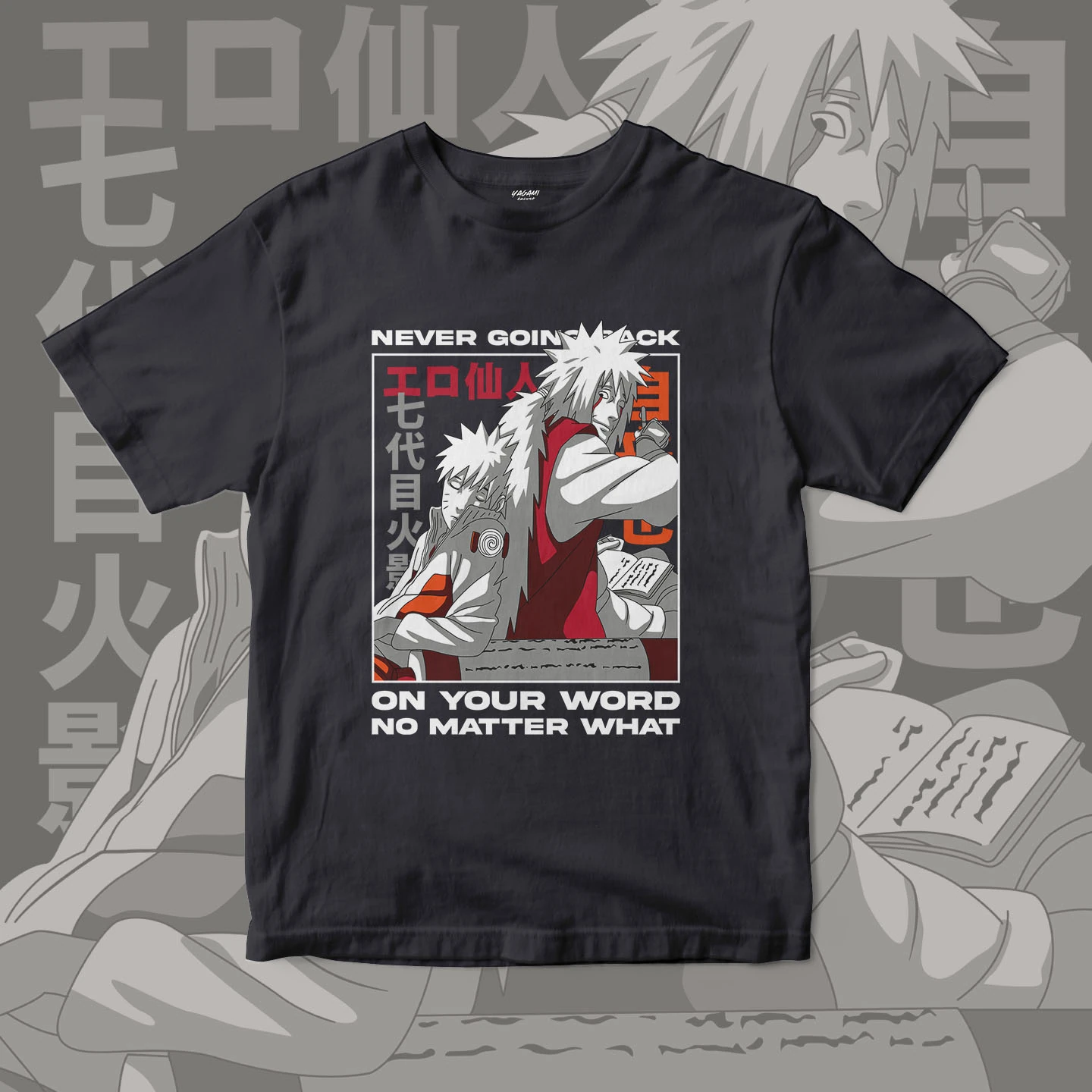 Jiraiya Naruto Legacy | Unisex Jersey Short Sleeve Tee - Image 11
