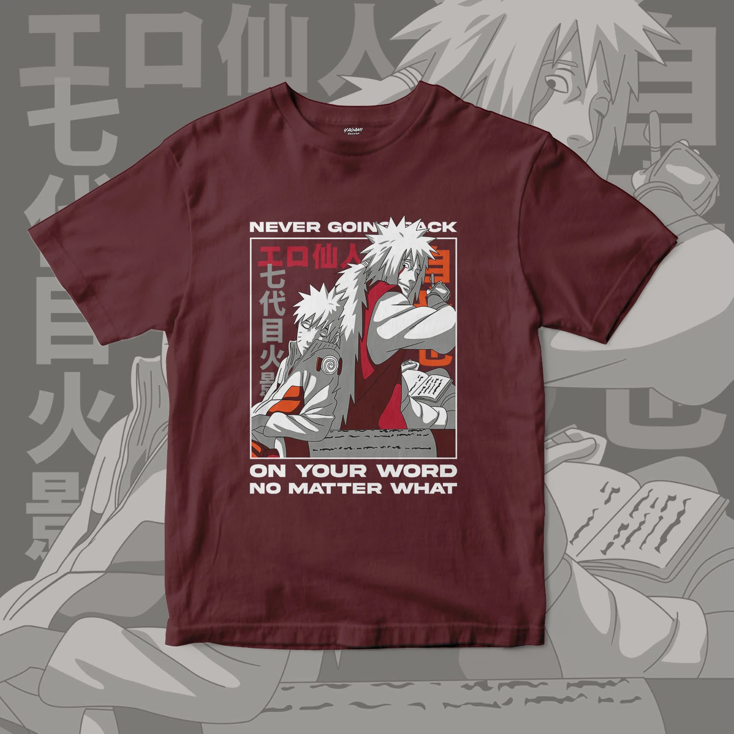 Jiraiya Naruto Legacy | Unisex Jersey Short Sleeve Tee - Image 8