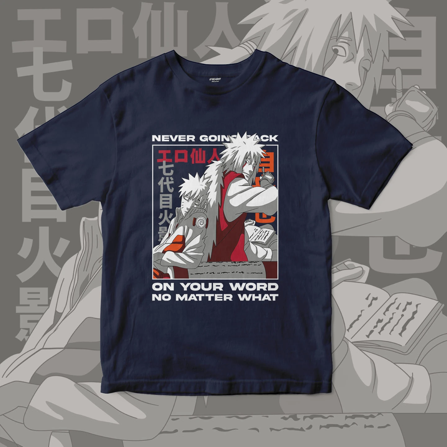 Jiraiya Naruto Legacy | Unisex Jersey Short Sleeve Tee - Image 7