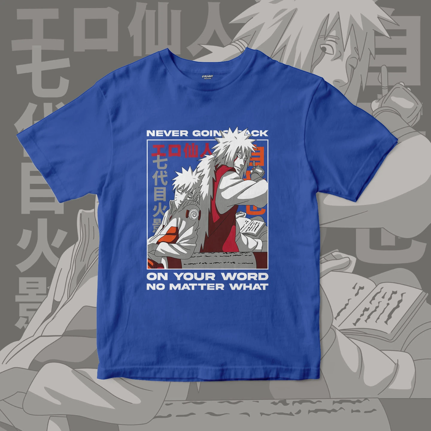 Jiraiya Naruto Legacy | Unisex Jersey Short Sleeve Tee - Image 4
