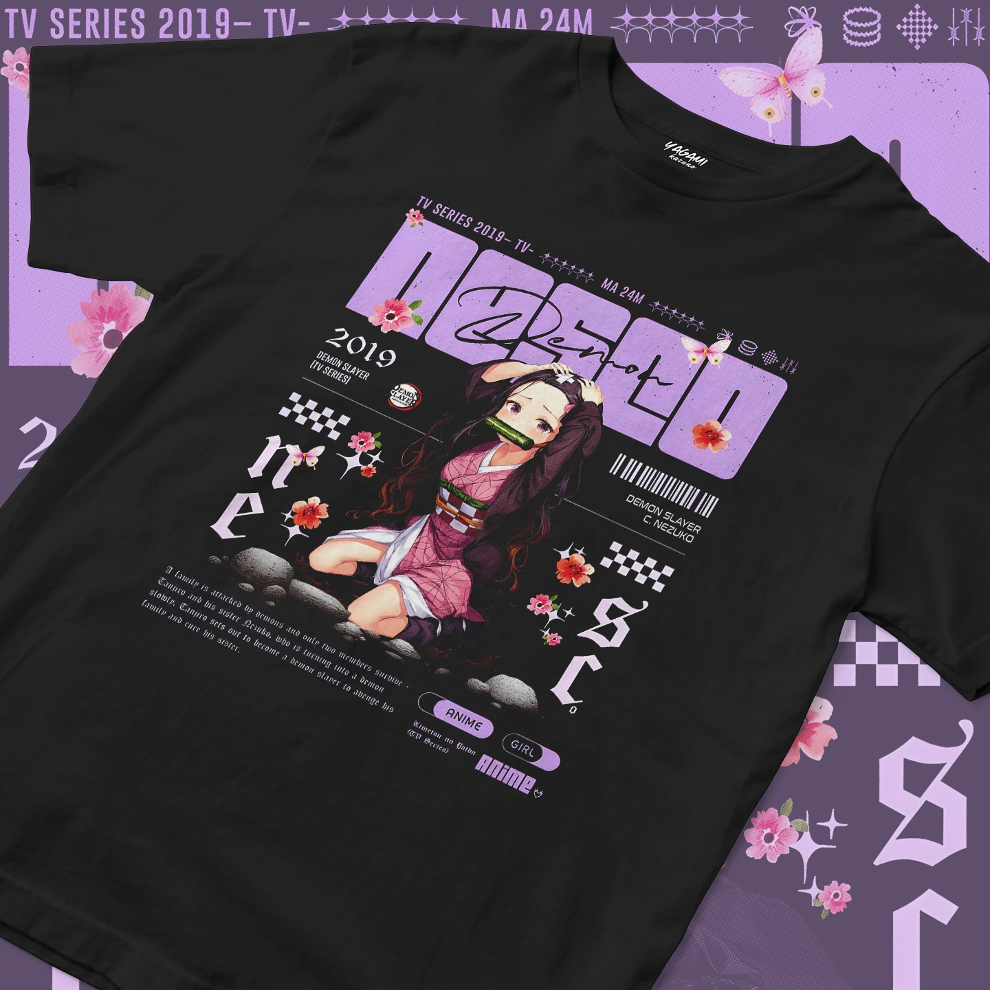 Nezuko Blossom Dream | Unisex Jersey Short Sleeve Tee