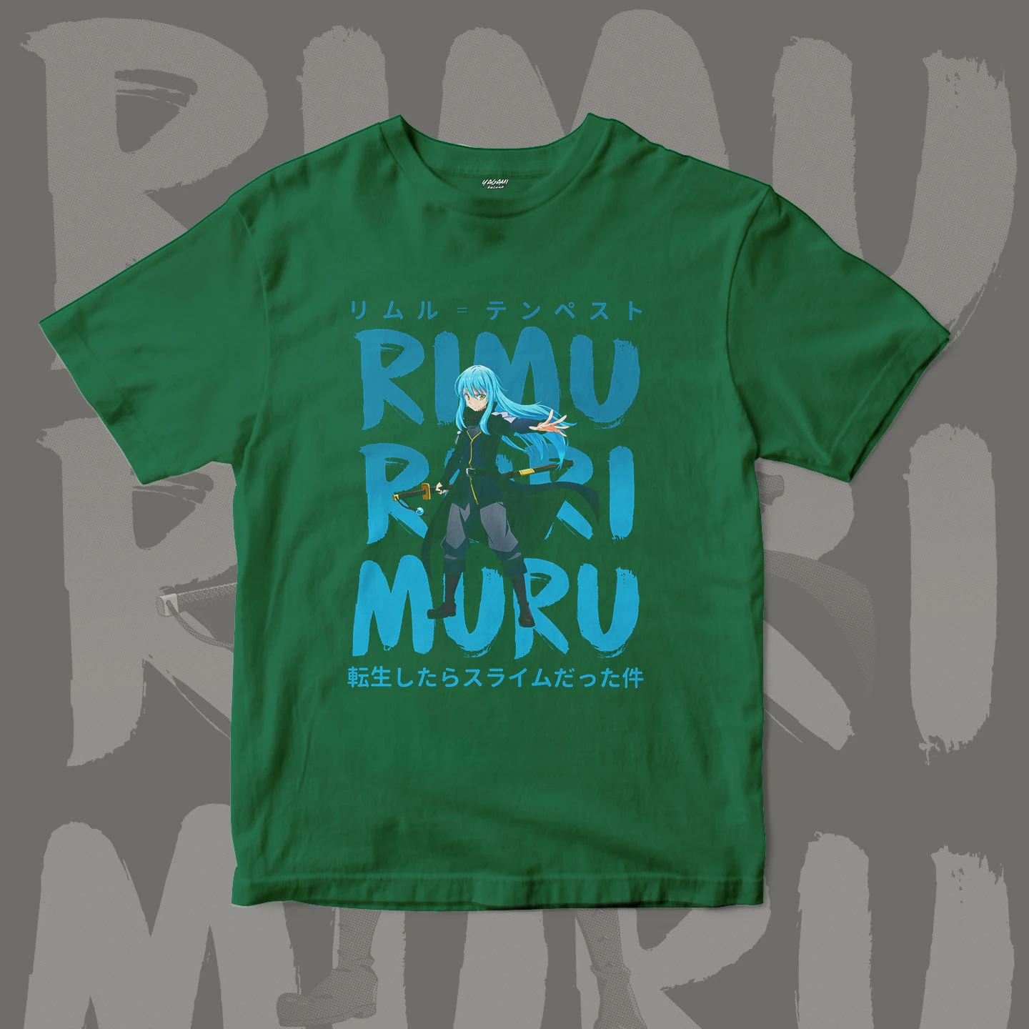 Rimuru Tempest Blue | Unisex Jersey Short Sleeve Tee - Image 11