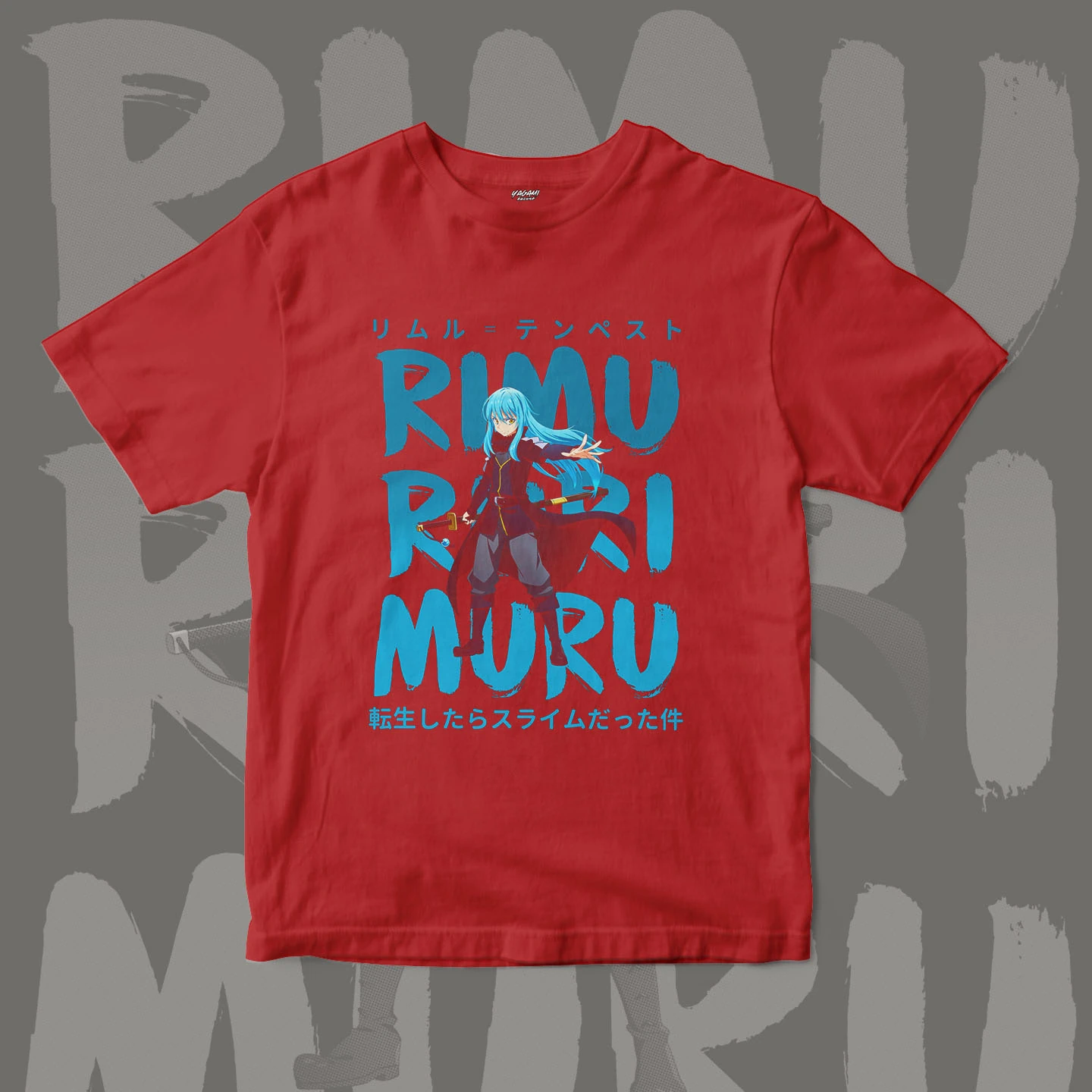 Rimuru Tempest Blue | Unisex Jersey Short Sleeve Tee - Image 7