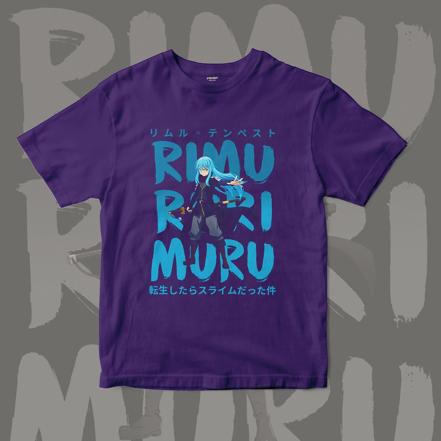 Rimuru Tempest Blue | Unisex Jersey Short Sleeve Tee - Image 6
