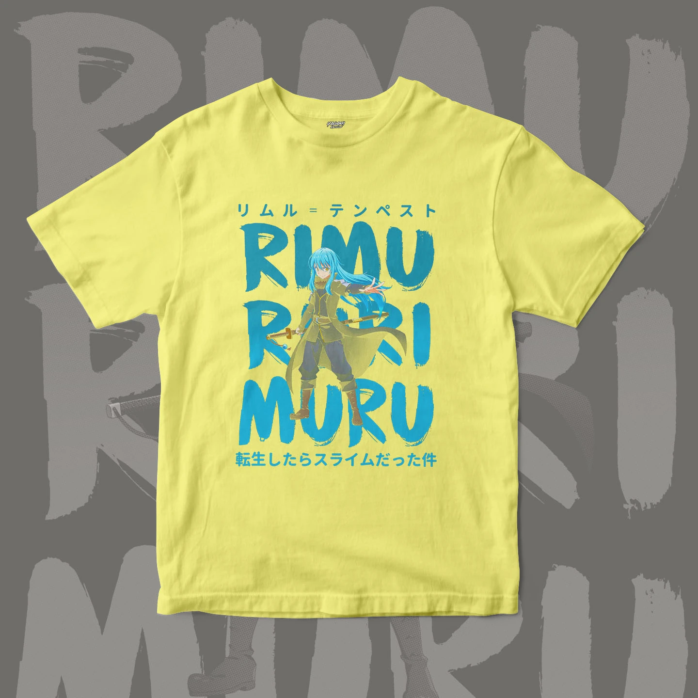 Rimuru Tempest Blue | Unisex Jersey Short Sleeve Tee - Image 4