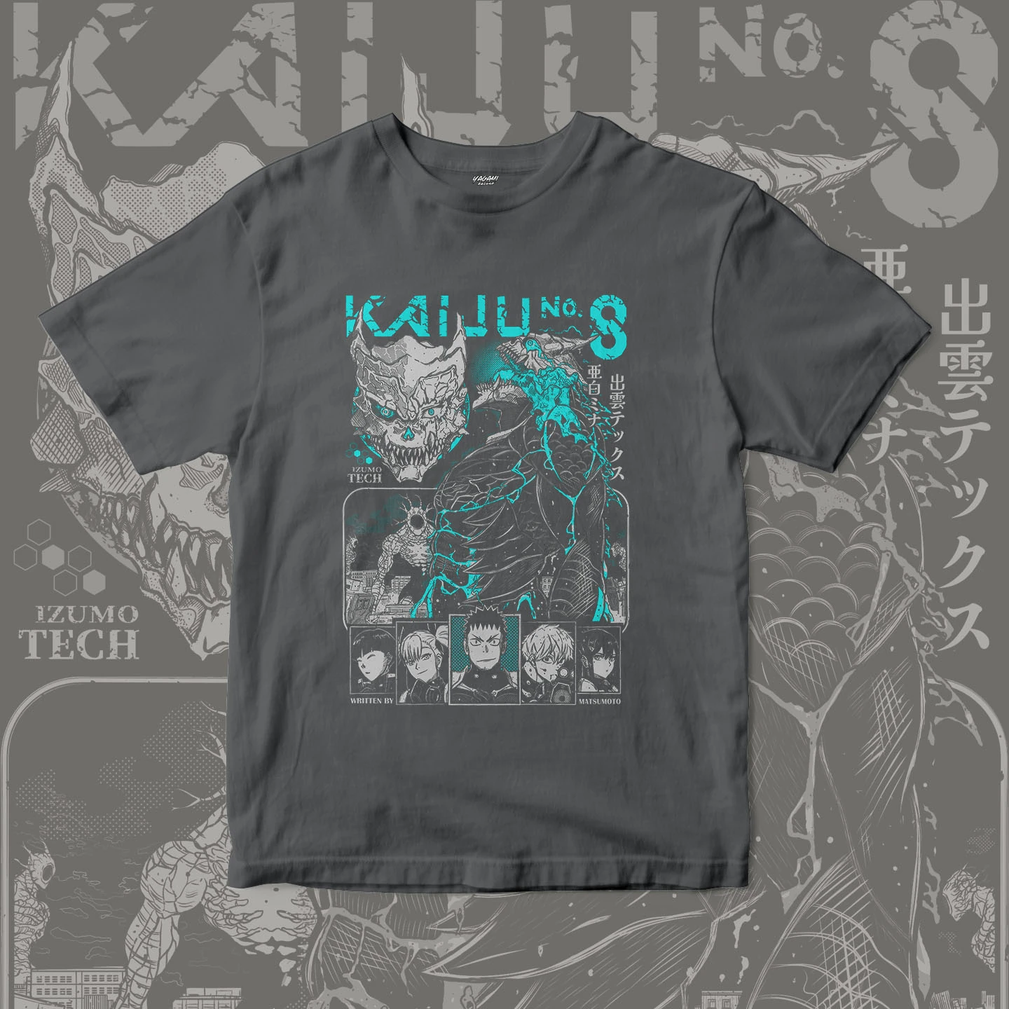 Kafka Hibino Monster Form | Unisex Jersey Short Sleeve Tee - Image 5