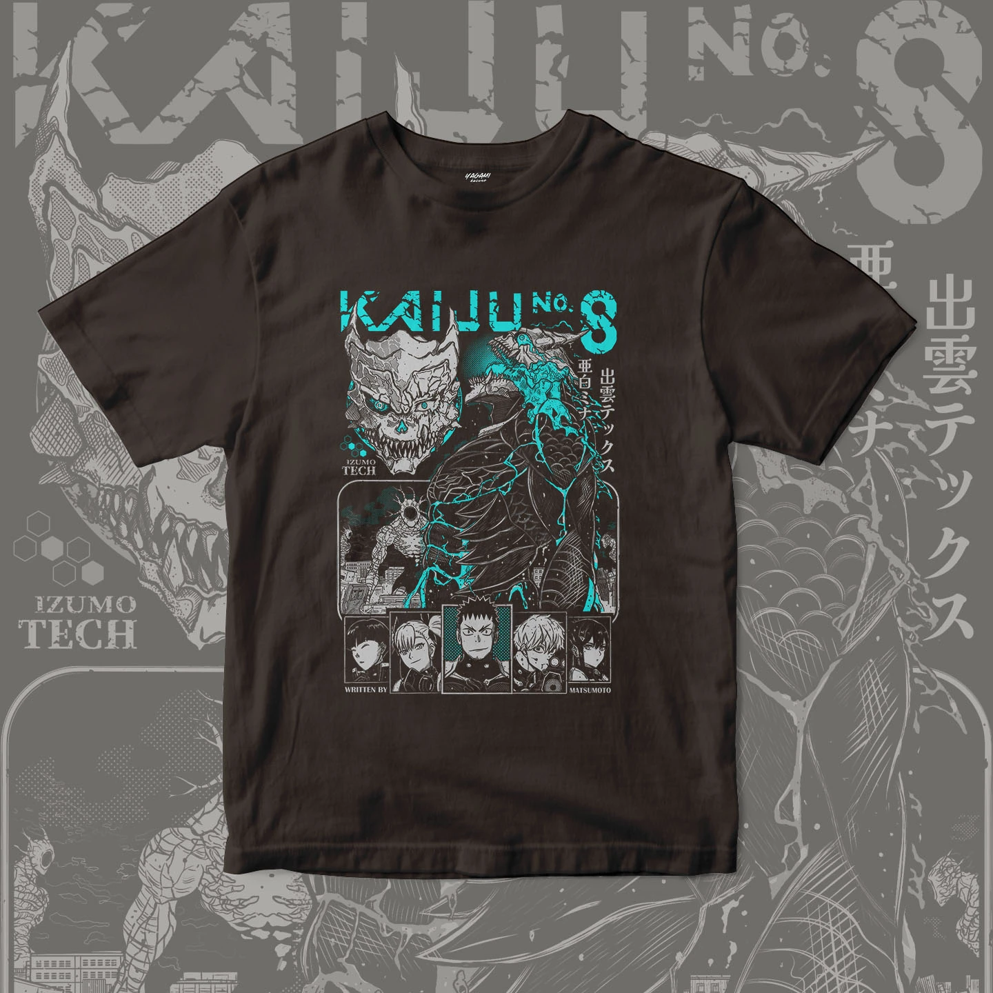 Kafka Hibino Monster Form | Unisex Jersey Short Sleeve Tee - Image 6