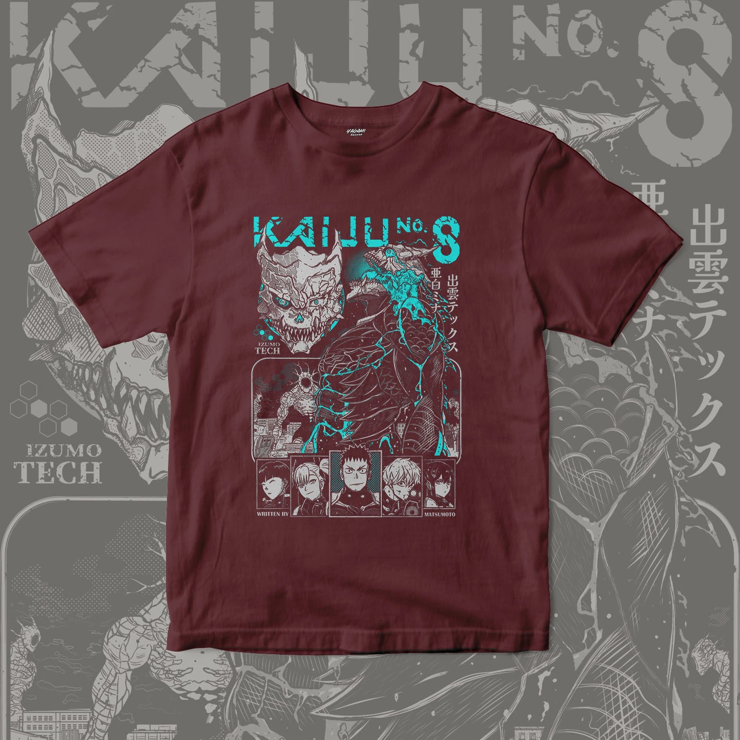 Kafka Hibino Monster Form | Unisex Jersey Short Sleeve Tee - Image 10