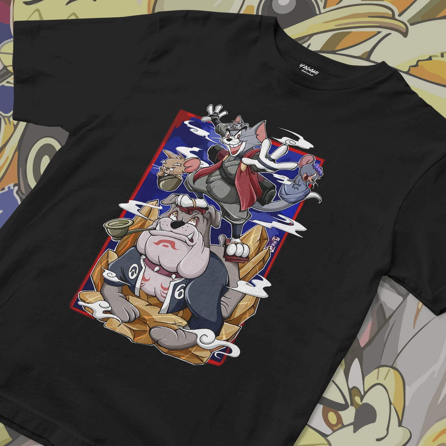 Tom Jerry Spike Ninja | Unisex Jersey Short Sleeve Tee