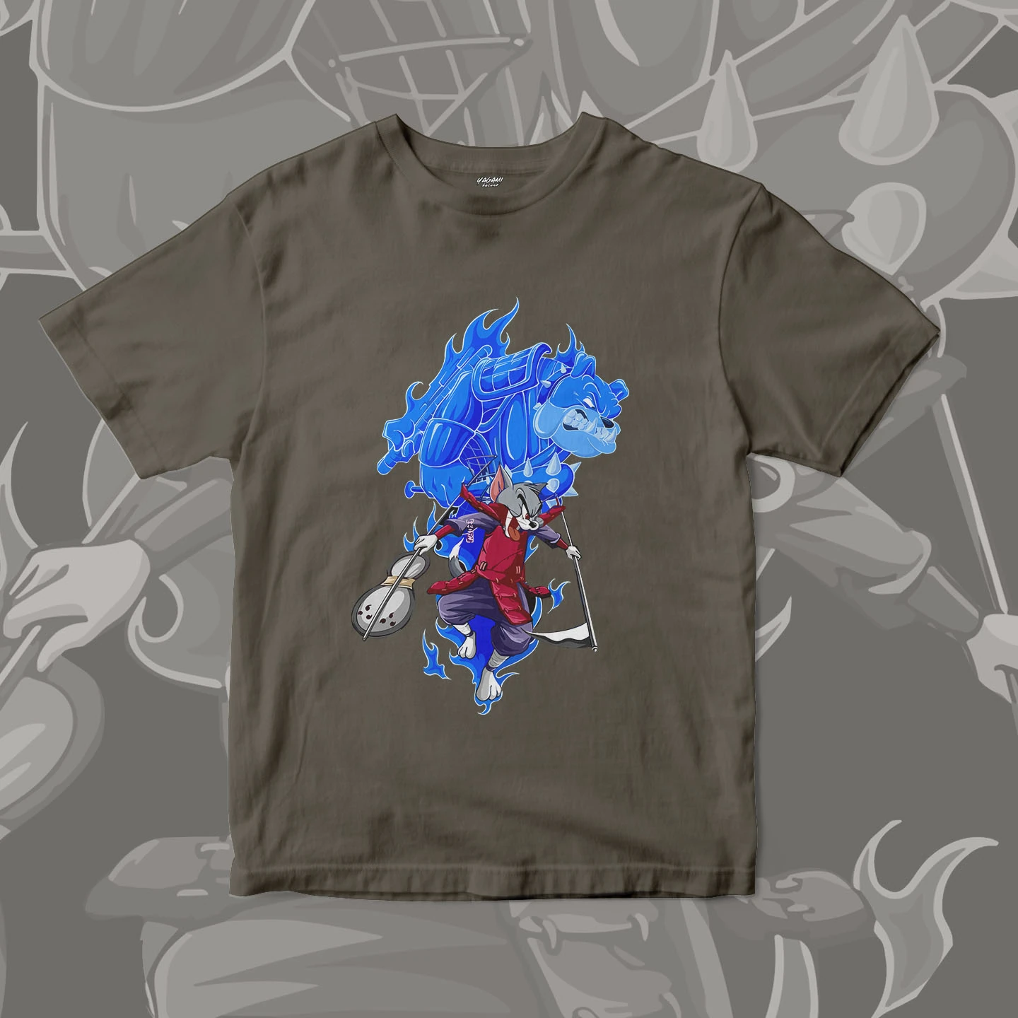 Tom Spike Blue Guardian | Unisex Jersey Short Sleeve Tee - Image 14