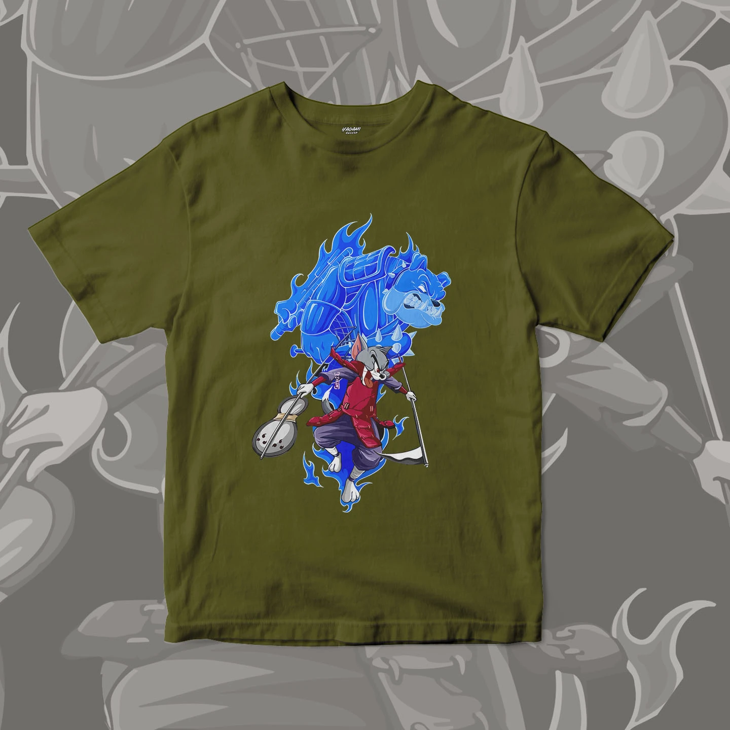 Tom Spike Blue Guardian | Unisex Jersey Short Sleeve Tee - Image 6