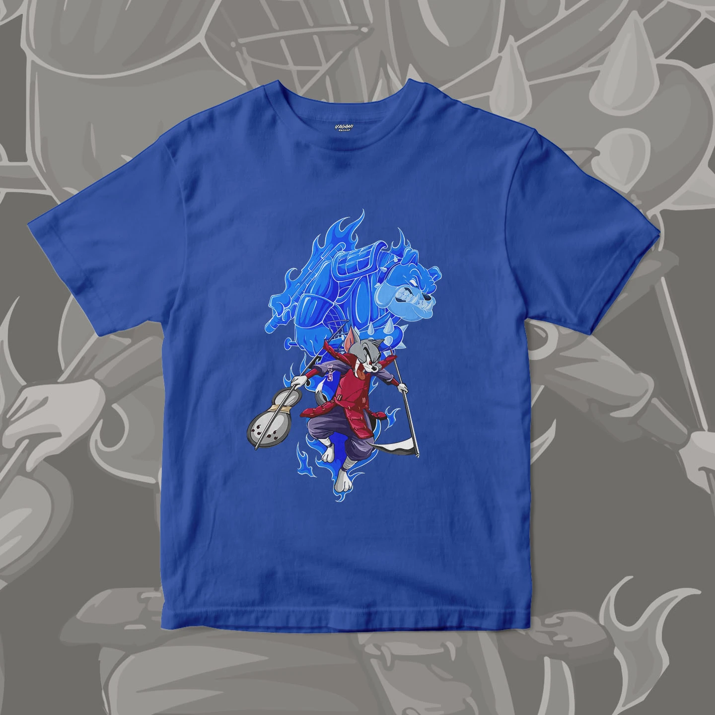 Tom Spike Blue Guardian | Unisex Jersey Short Sleeve Tee - Image 4