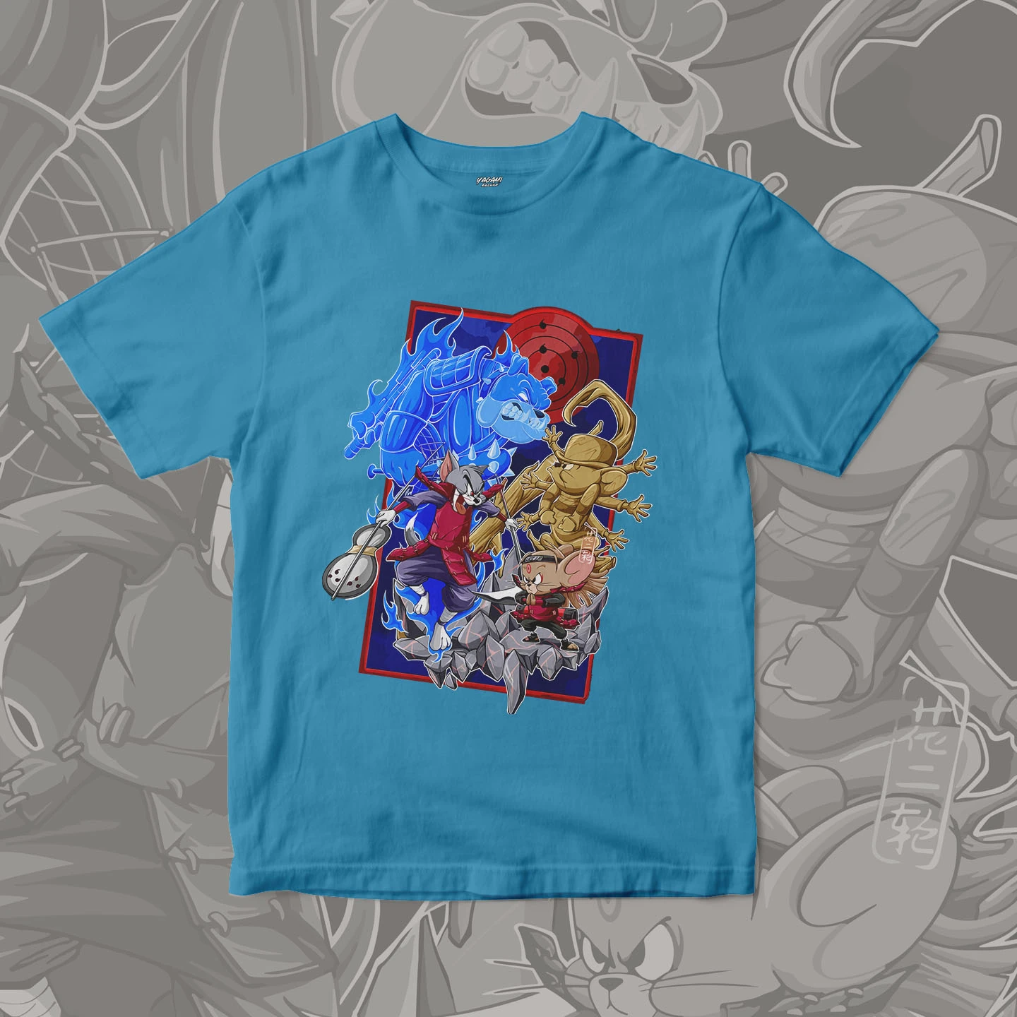 Tom Jerry Spike Battle | Unisex Jersey Short Sleeve Tee - Image 15