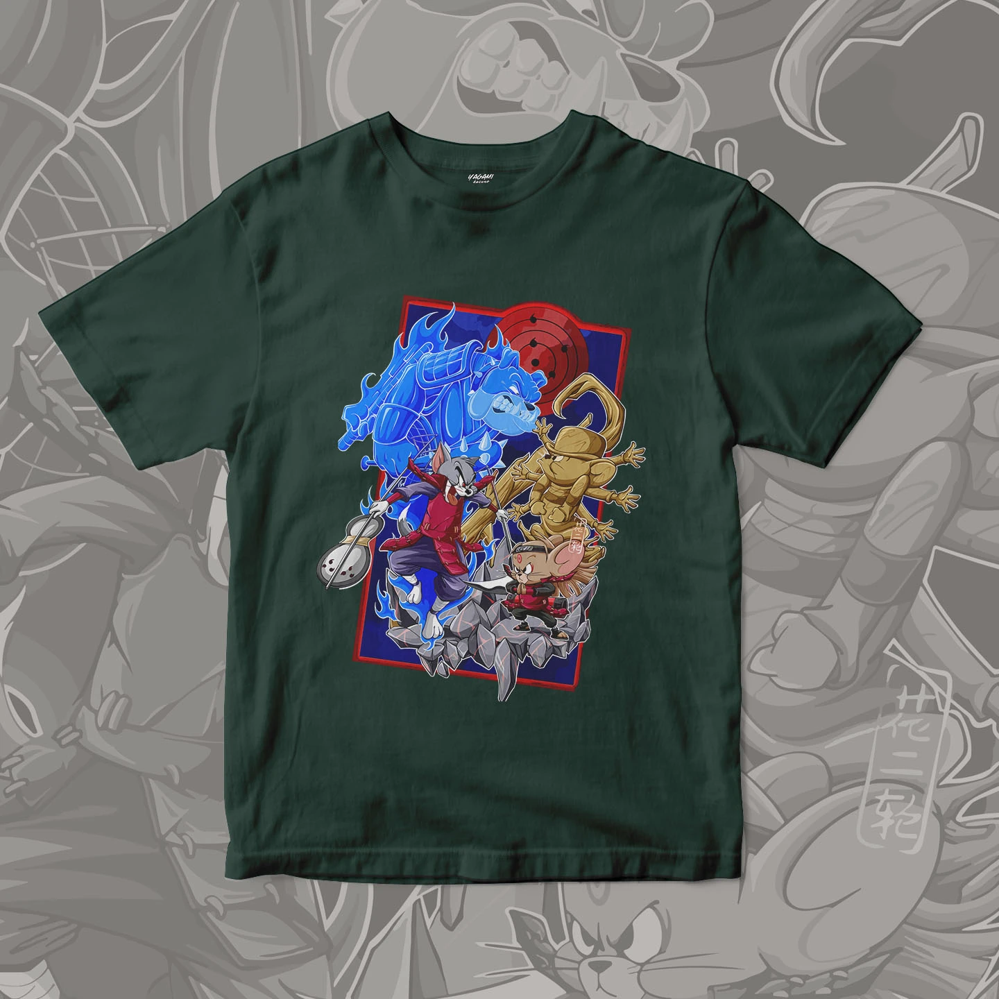 Tom Jerry Spike Battle | Unisex Jersey Short Sleeve Tee - Image 10