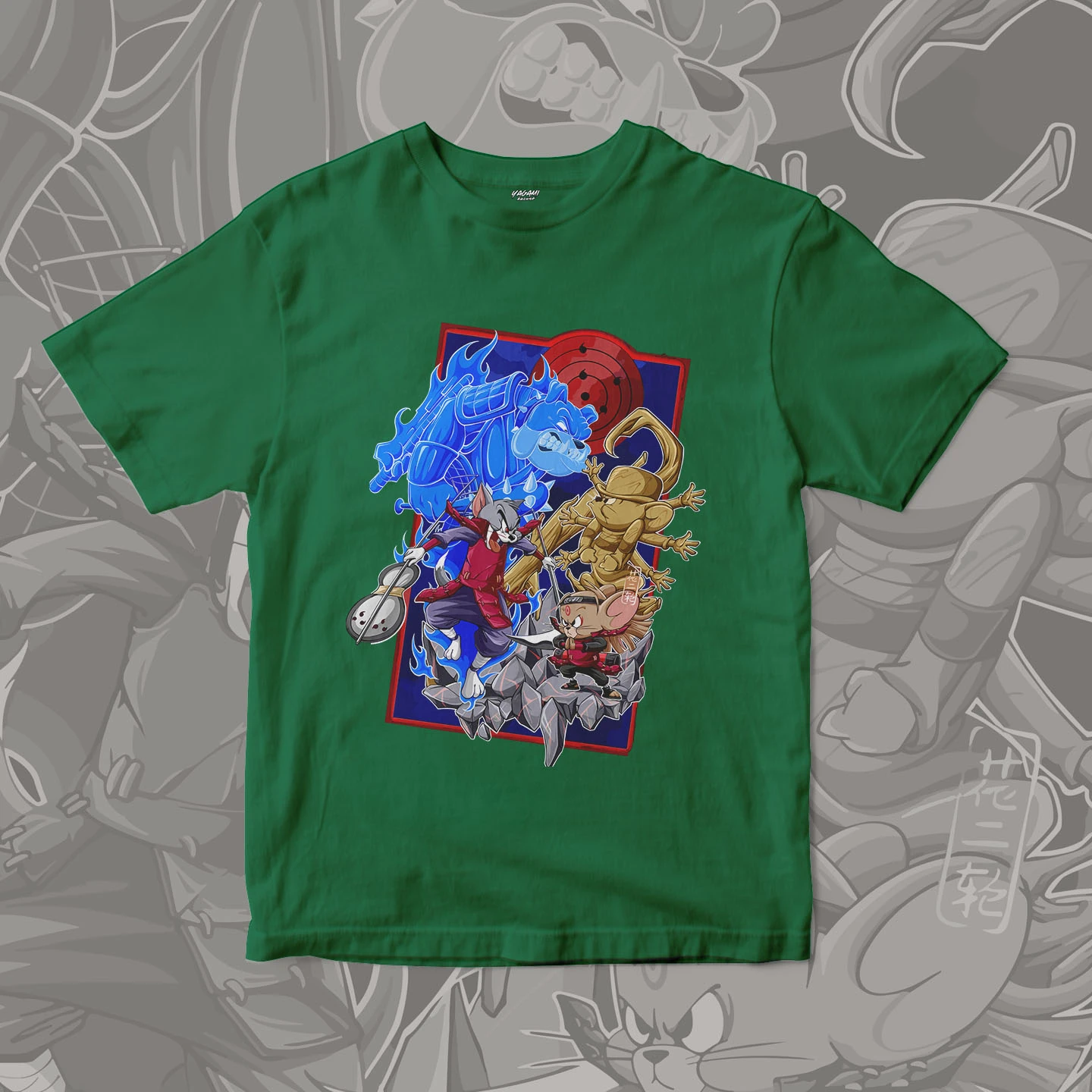 Tom Jerry Spike Battle | Unisex Jersey Short Sleeve Tee - Image 9
