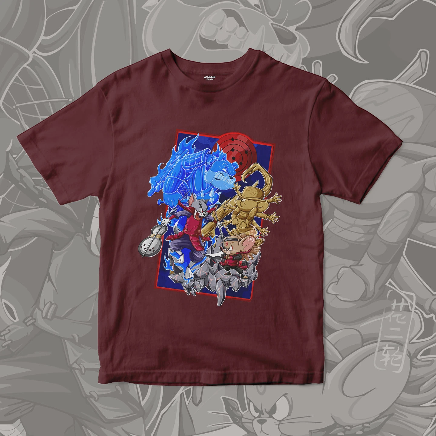 Tom Jerry Spike Battle | Unisex Jersey Short Sleeve Tee - Image 8