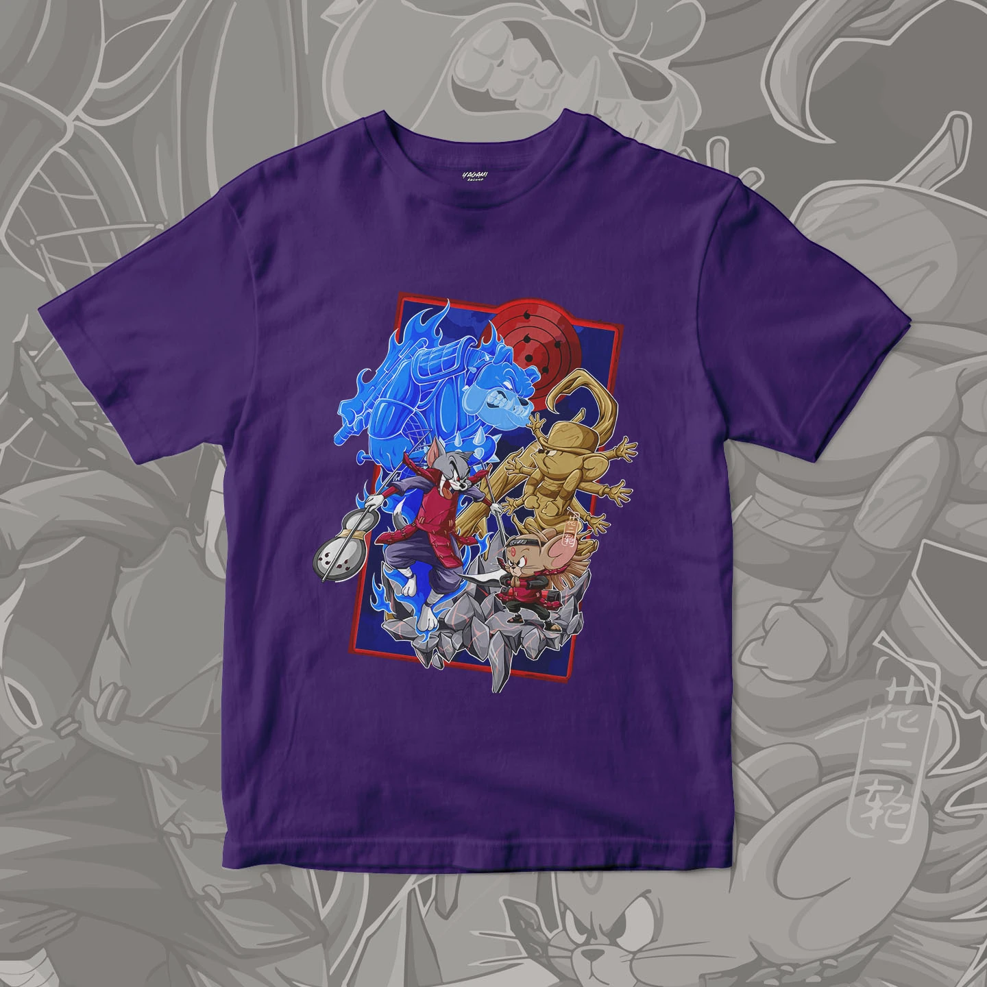 Tom Jerry Spike Battle | Unisex Jersey Short Sleeve Tee - Image 5