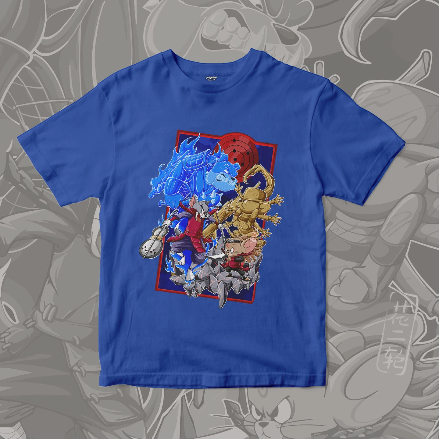 Tom Jerry Spike Battle | Unisex Jersey Short Sleeve Tee - Image 4