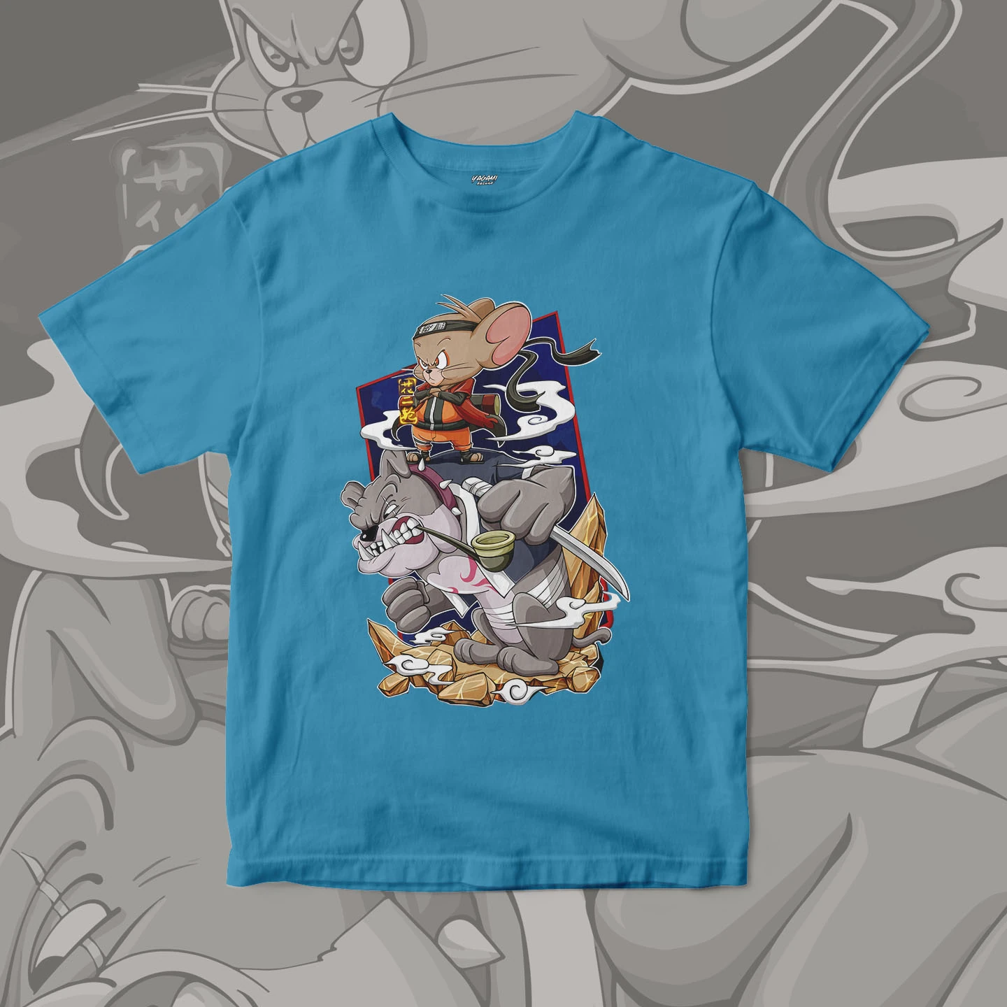 Jerry Spike Ninja Duo | Unisex Jersey Short Sleeve Tee - Image 15