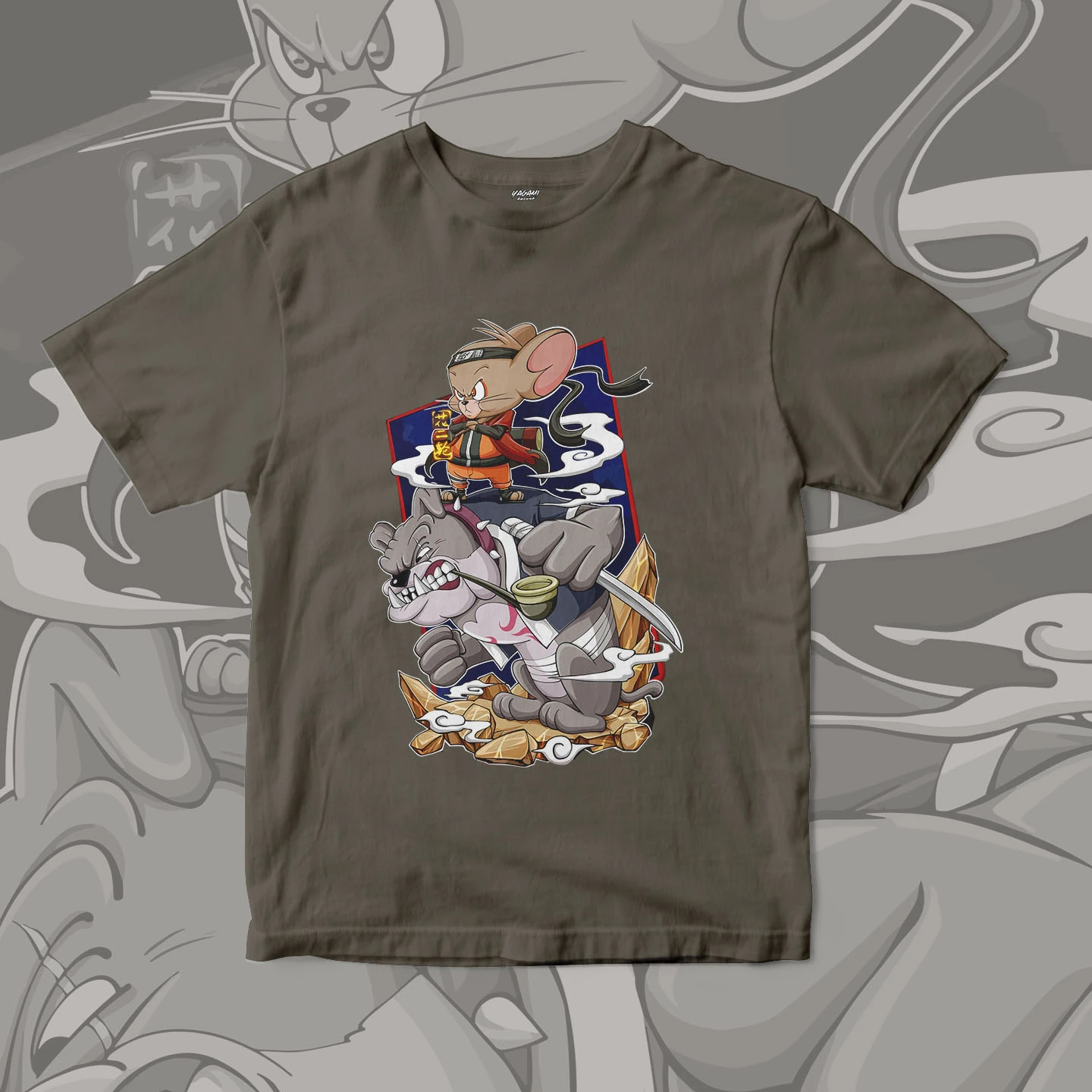 Jerry Spike Ninja Duo | Unisex Jersey Short Sleeve Tee - Image 14