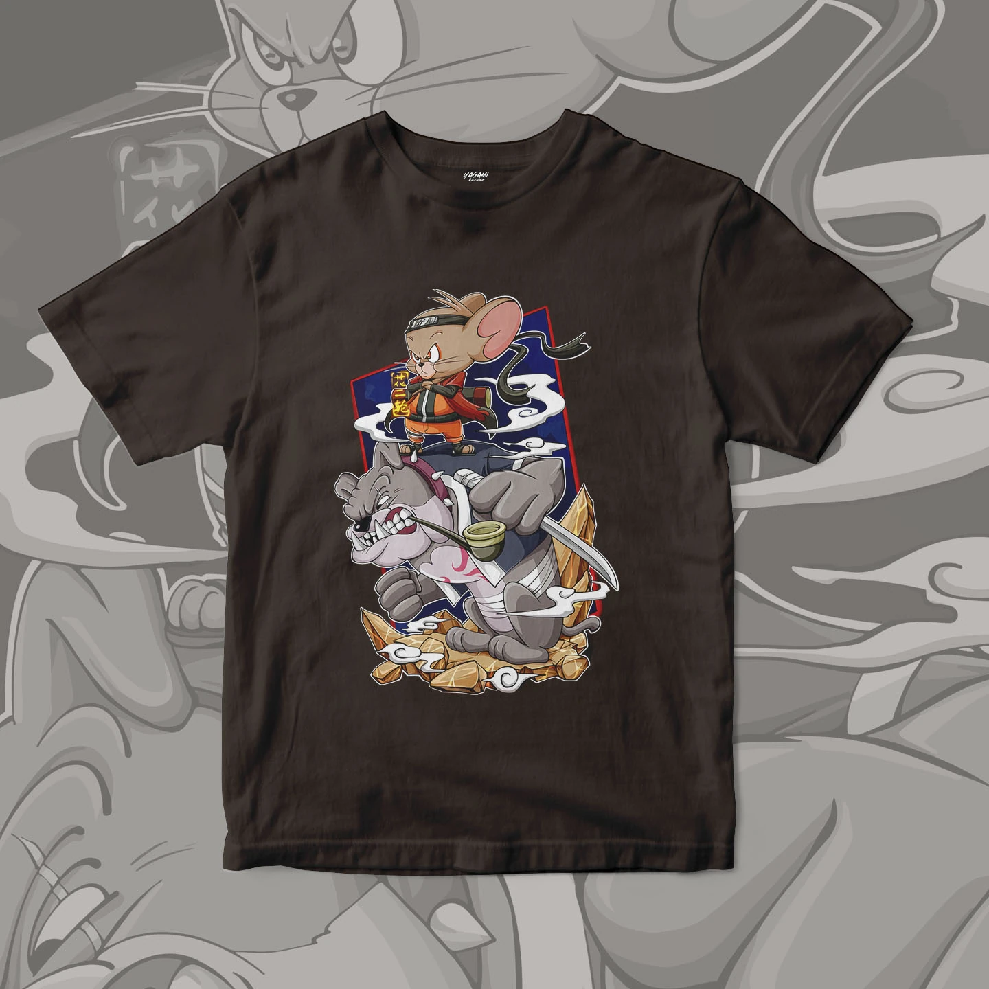 Jerry Spike Ninja Duo | Unisex Jersey Short Sleeve Tee - Image 12