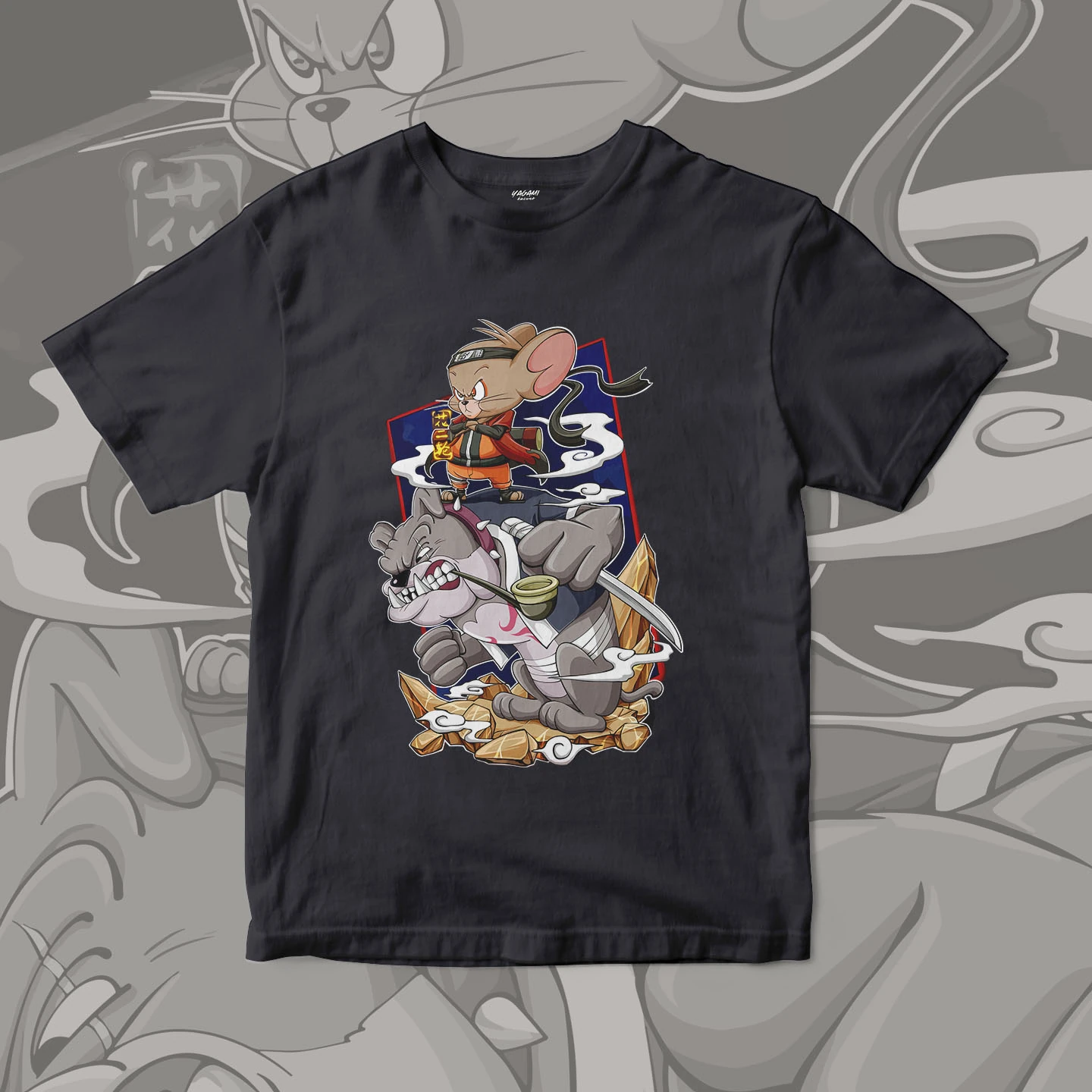 Jerry Spike Ninja Duo | Unisex Jersey Short Sleeve Tee - Image 11