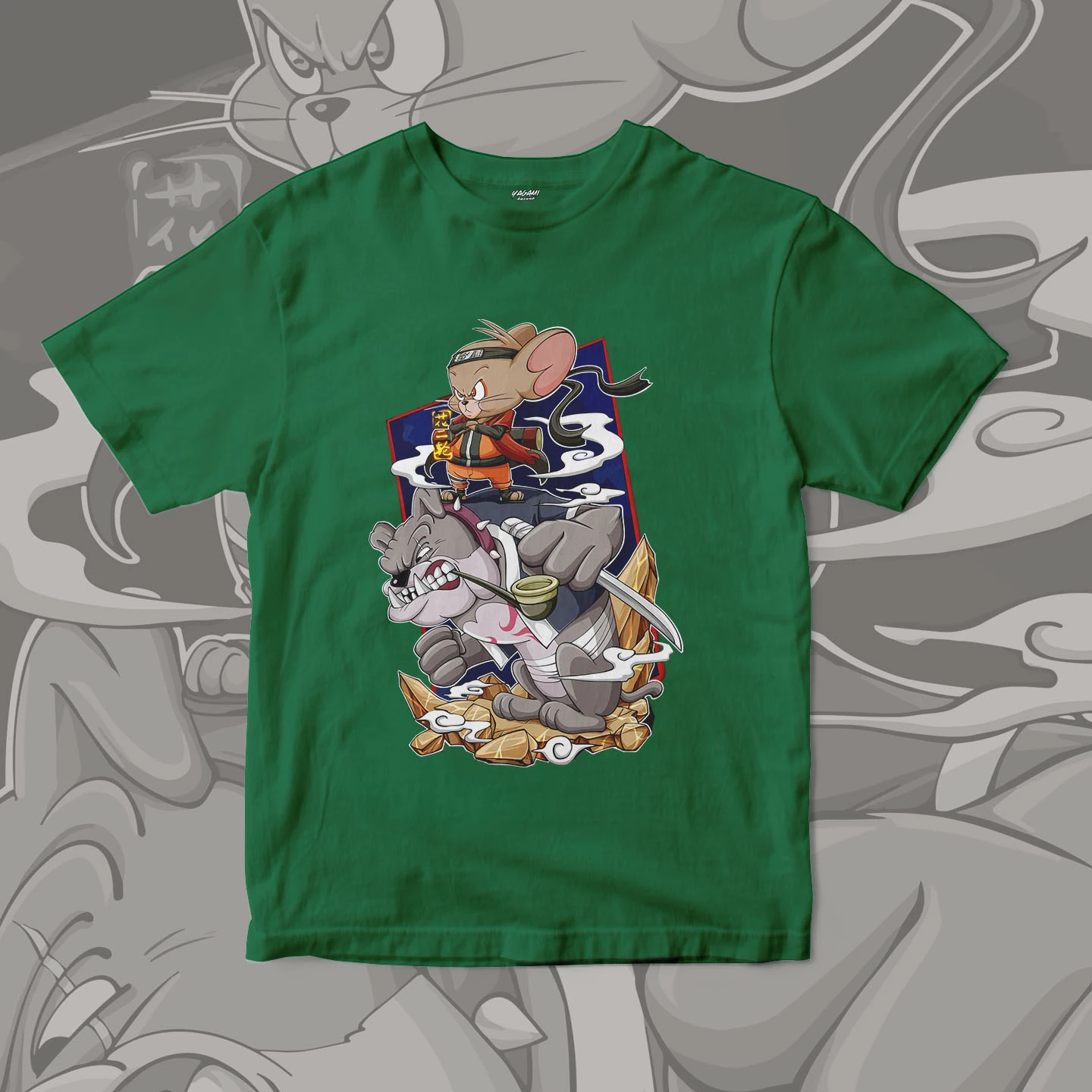 Jerry Spike Ninja Duo | Unisex Jersey Short Sleeve Tee - Image 9