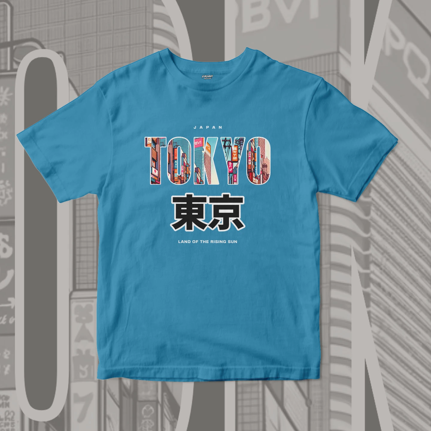 Tokyo Cityscape | Unisex Jersey Short Sleeve Tee - Image 4