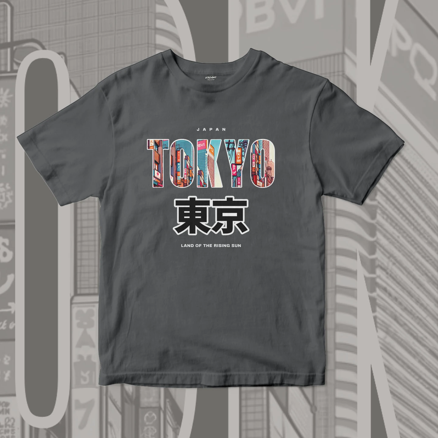 Tokyo Cityscape | Unisex Jersey Short Sleeve Tee - Image 6