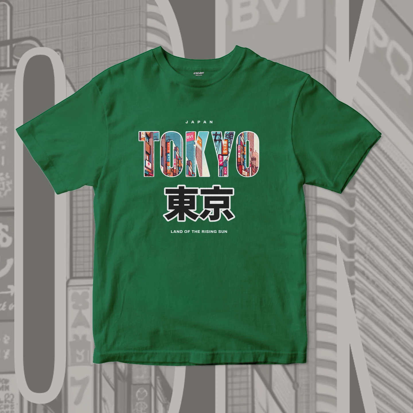 Tokyo Cityscape | Unisex Jersey Short Sleeve Tee - Image 10