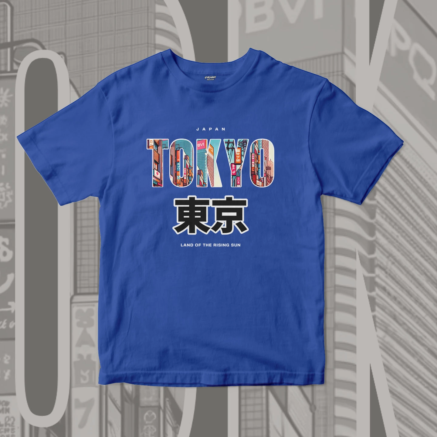 Tokyo Cityscape | Unisex Jersey Short Sleeve Tee - Image 15