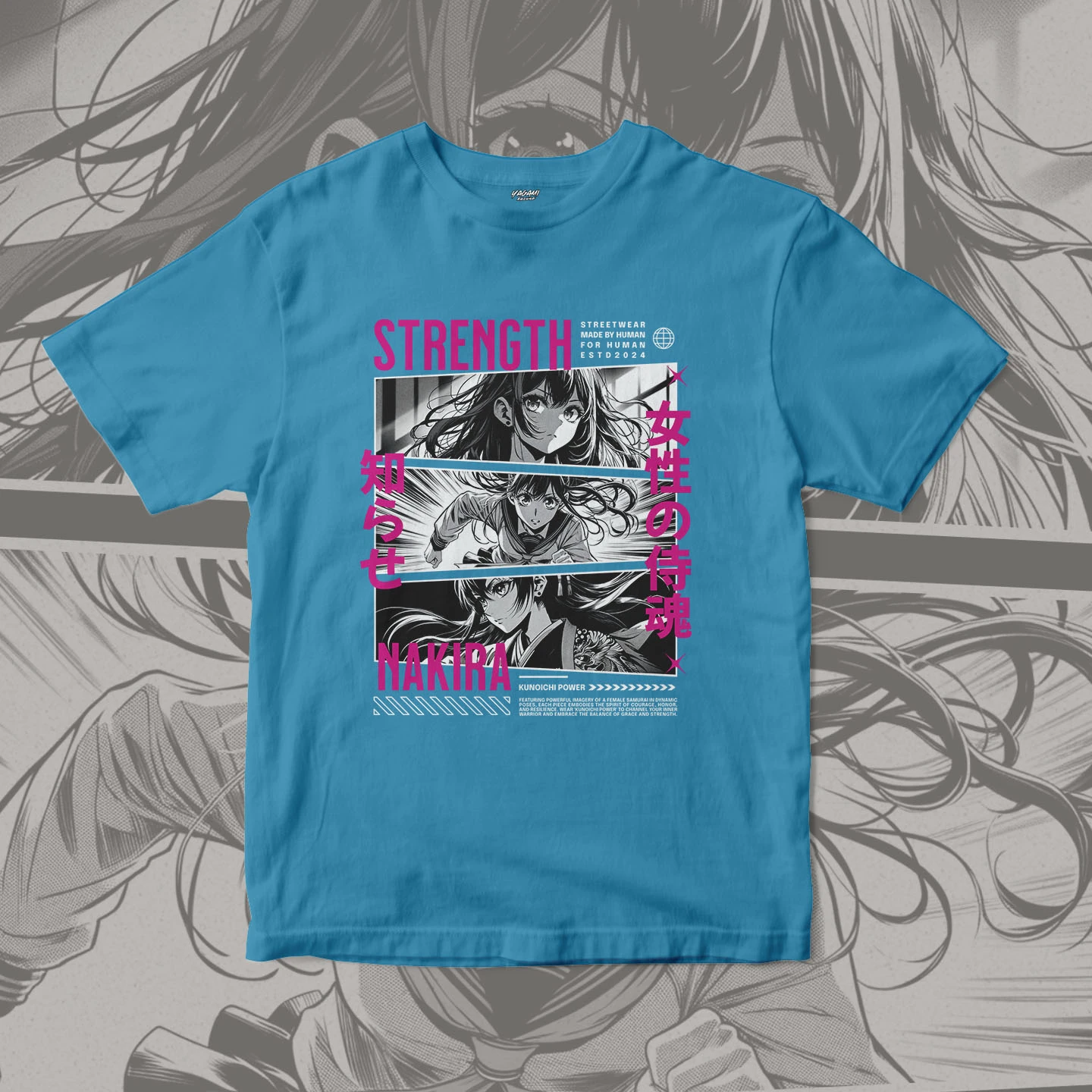 Kunoichi Strength | Unisex Jersey Short Sleeve Tee - Image 15