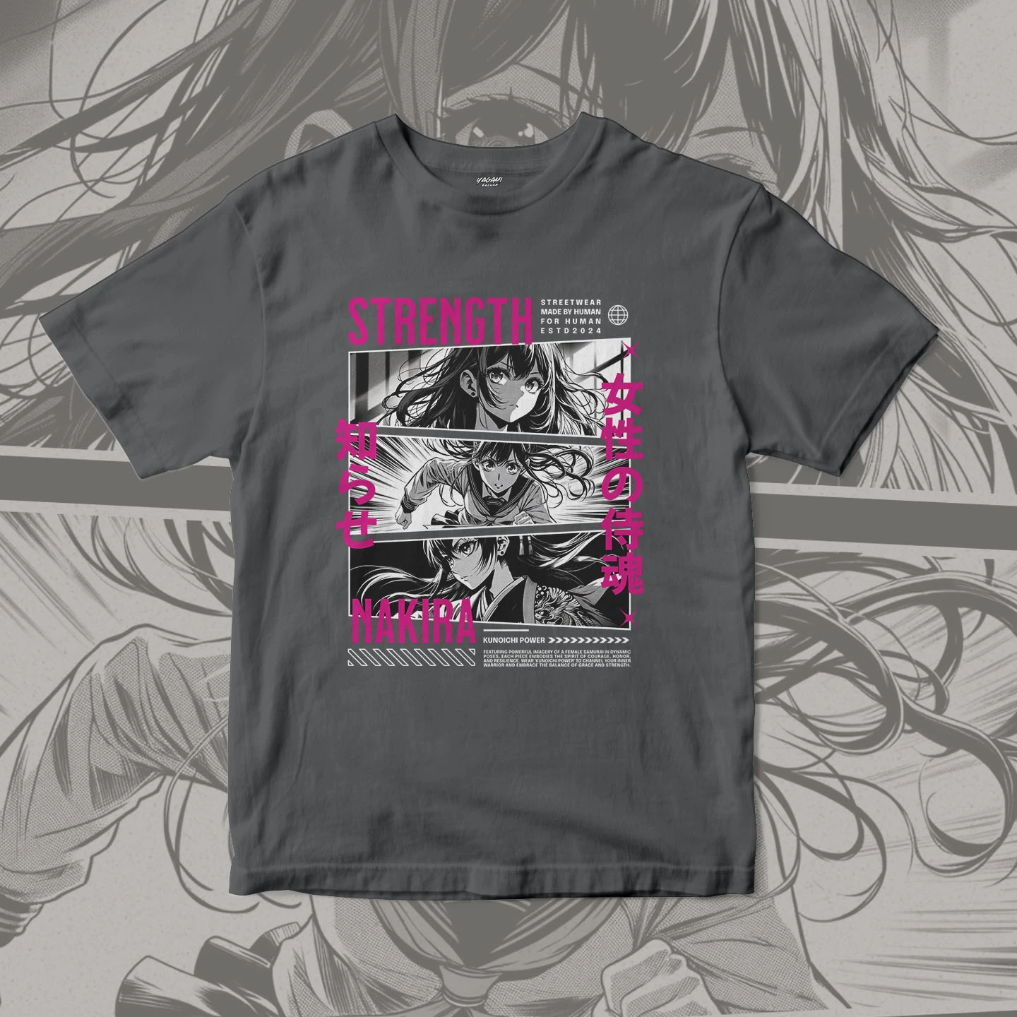 Kunoichi Strength | Unisex Jersey Short Sleeve Tee - Image 13