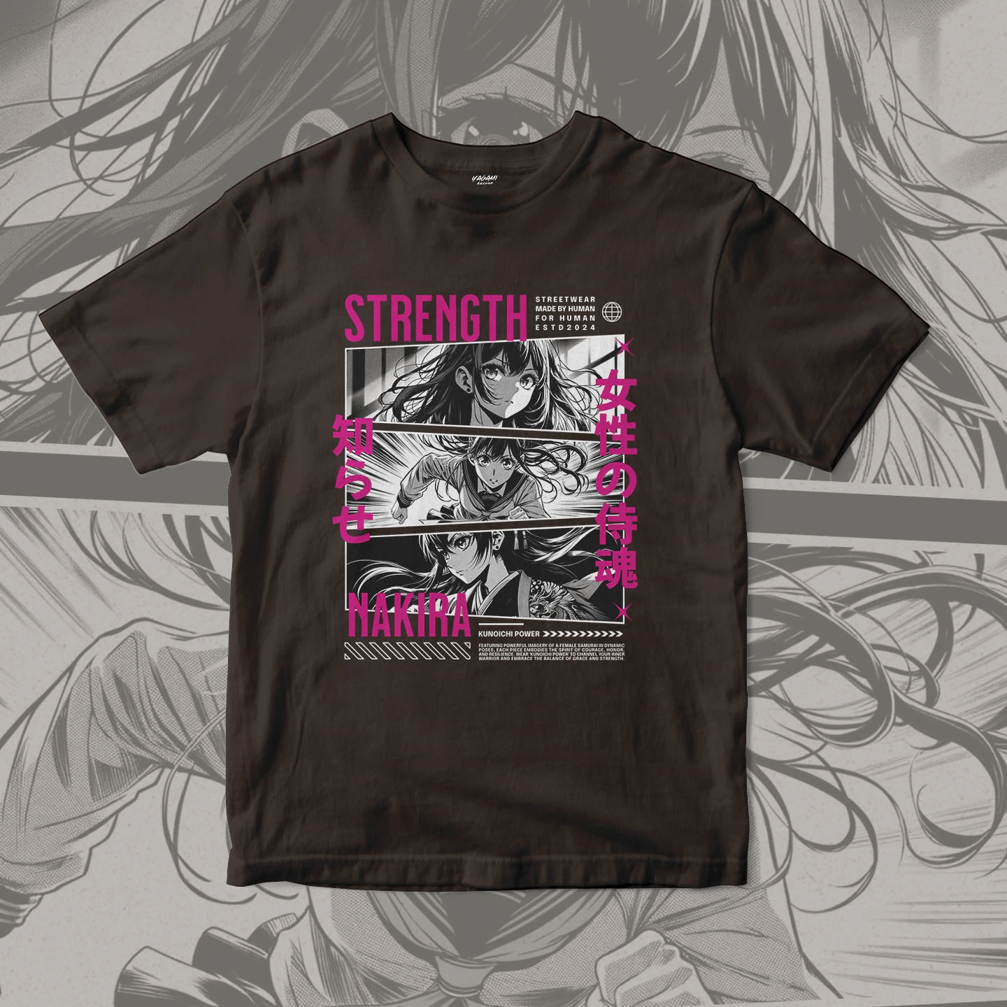 Kunoichi Strength | Unisex Jersey Short Sleeve Tee - Image 12