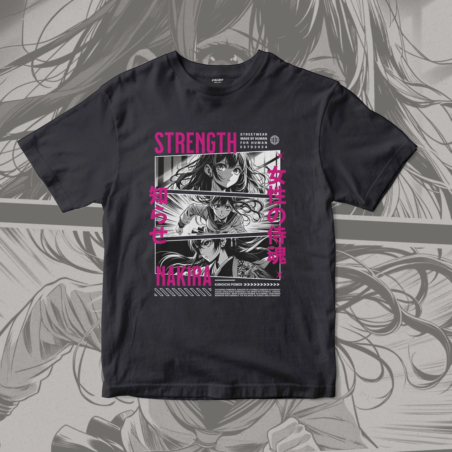 Kunoichi Strength | Unisex Jersey Short Sleeve Tee - Image 11