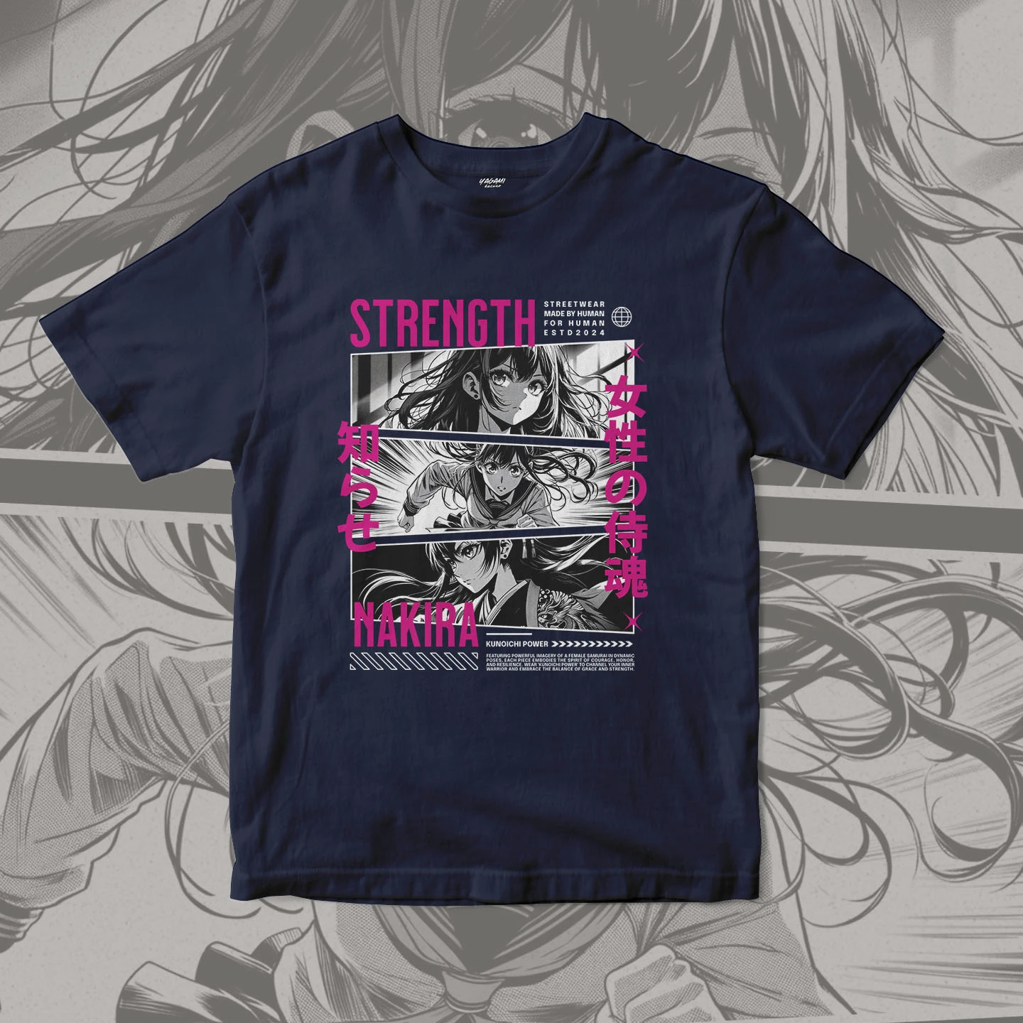 Kunoichi Strength | Unisex Jersey Short Sleeve Tee - Image 7