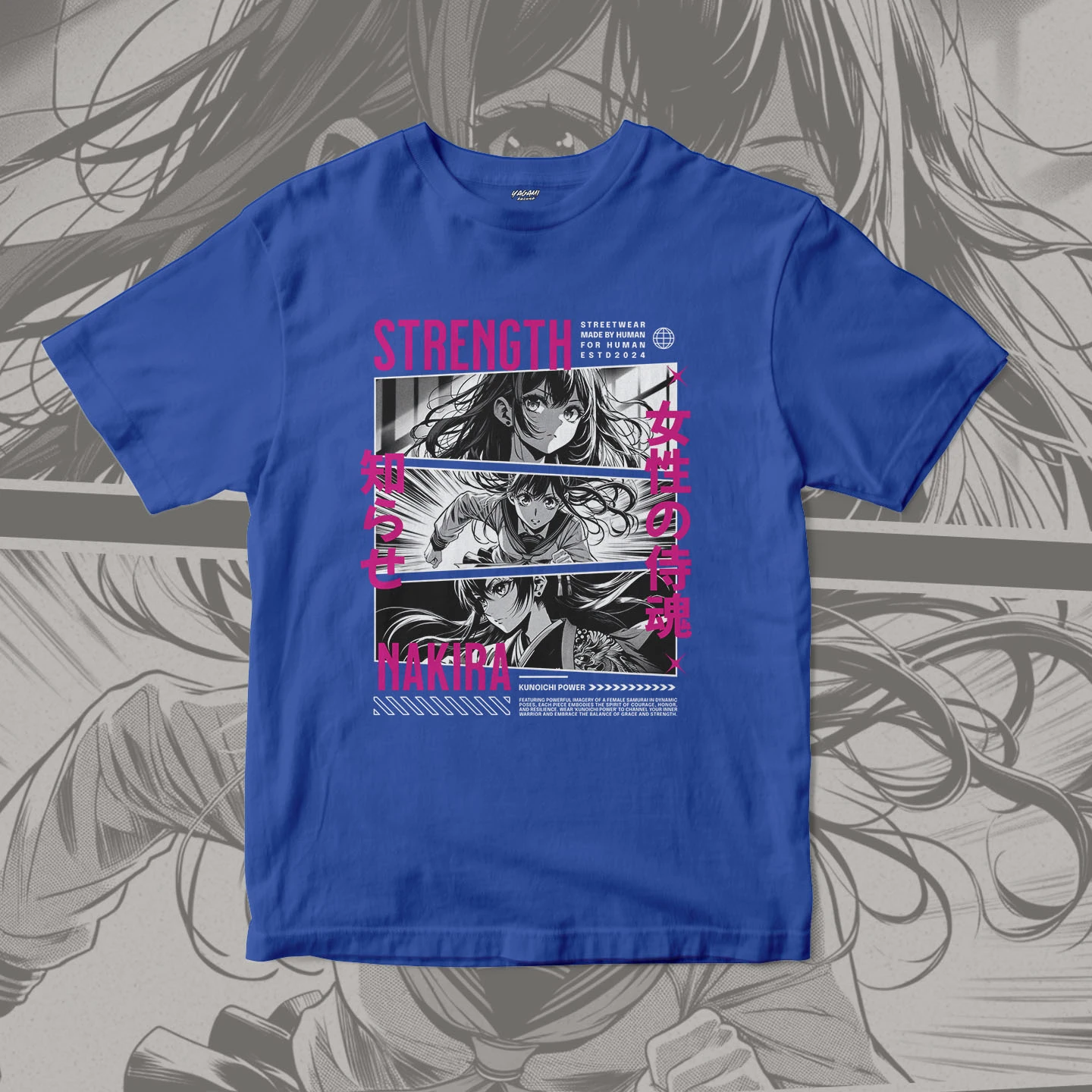 Kunoichi Strength | Unisex Jersey Short Sleeve Tee - Image 4