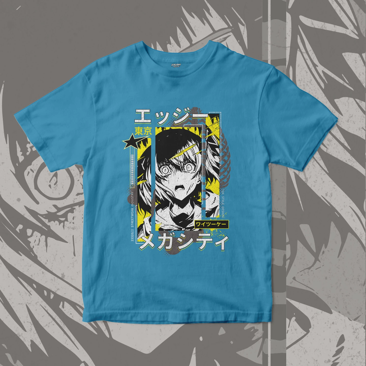 Manga Shock Disturbance | Unisex Jersey Short Sleeve Tee - Image 15