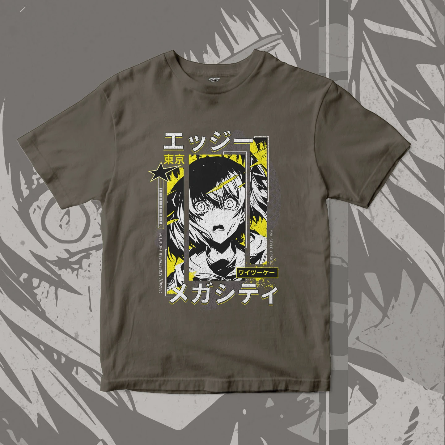 Manga Shock Disturbance | Unisex Jersey Short Sleeve Tee - Image 14