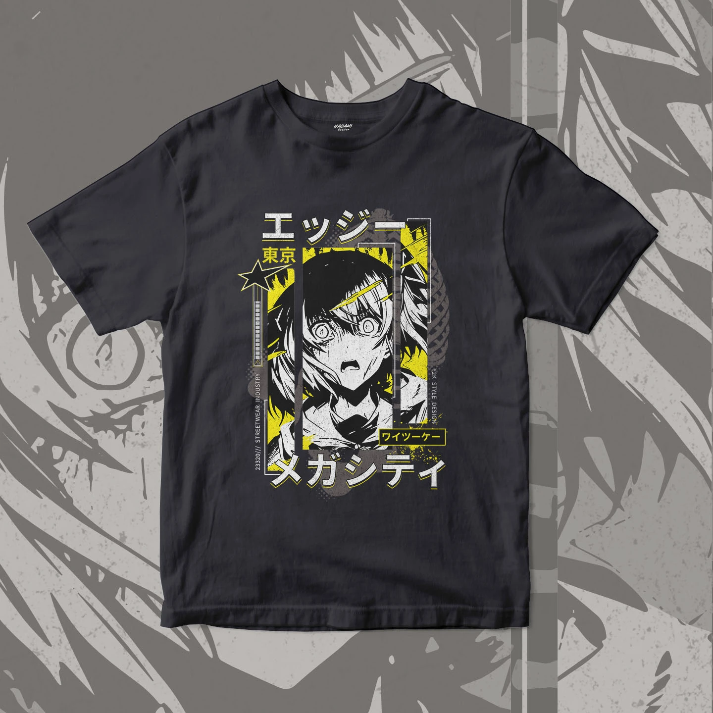 Manga Shock Disturbance | Unisex Jersey Short Sleeve Tee - Image 11