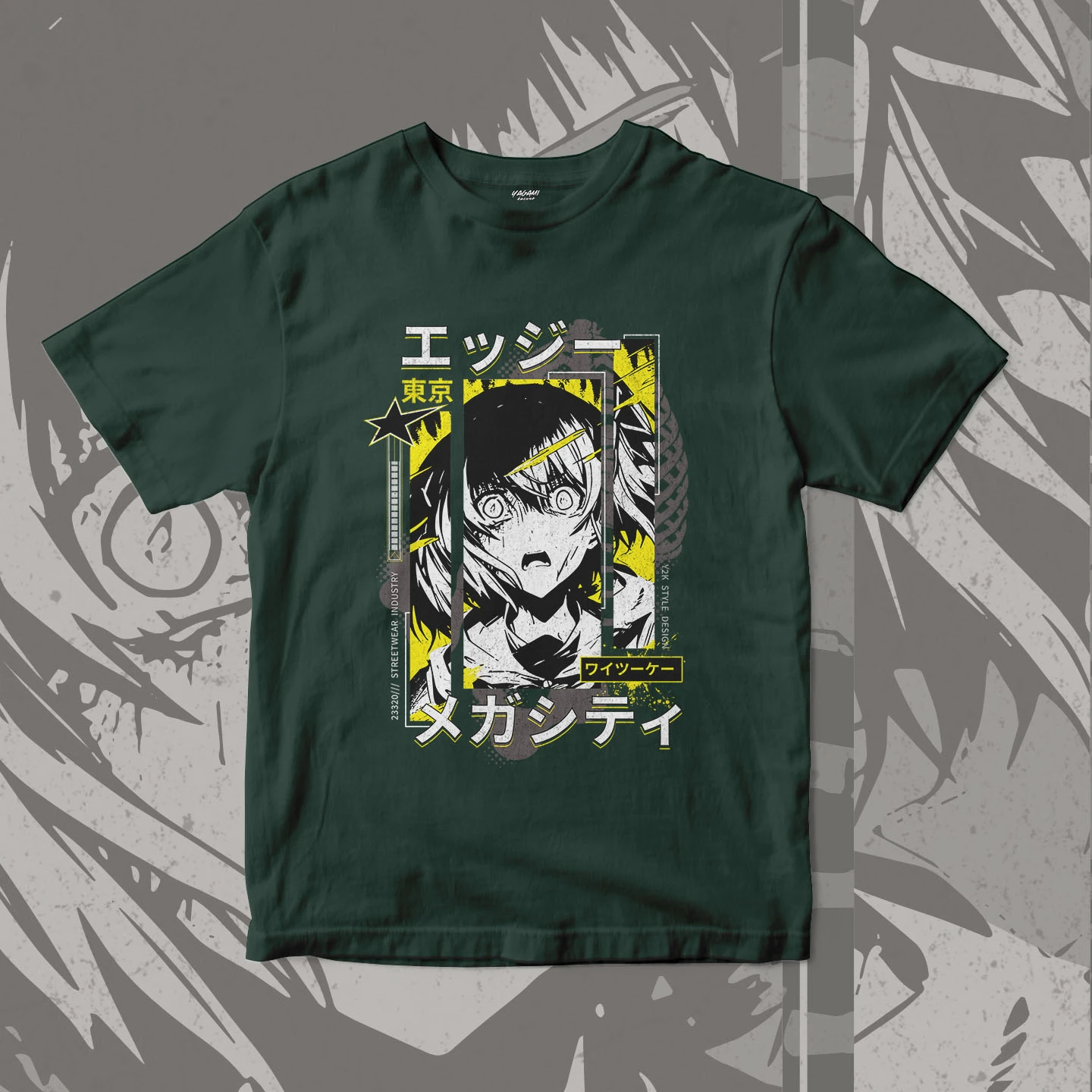 Manga Shock Disturbance | Unisex Jersey Short Sleeve Tee - Image 10