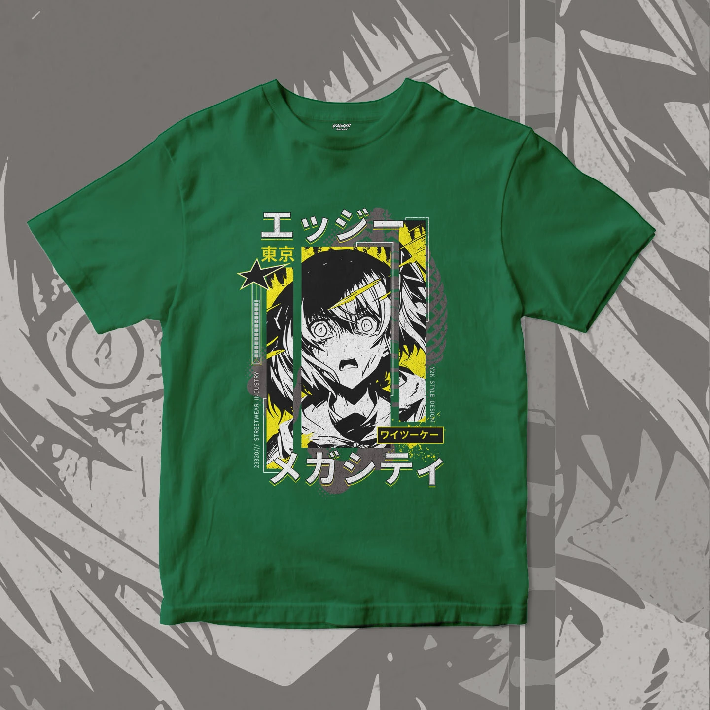 Manga Shock Disturbance | Unisex Jersey Short Sleeve Tee - Image 9