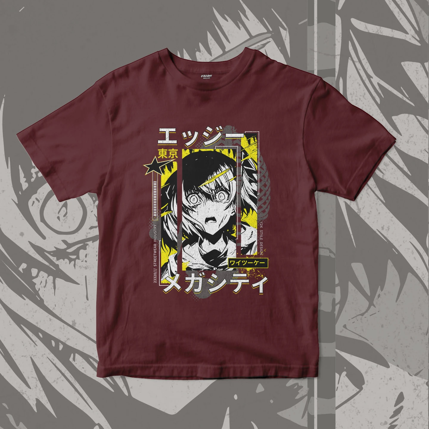 Manga Shock Disturbance | Unisex Jersey Short Sleeve Tee - Image 8