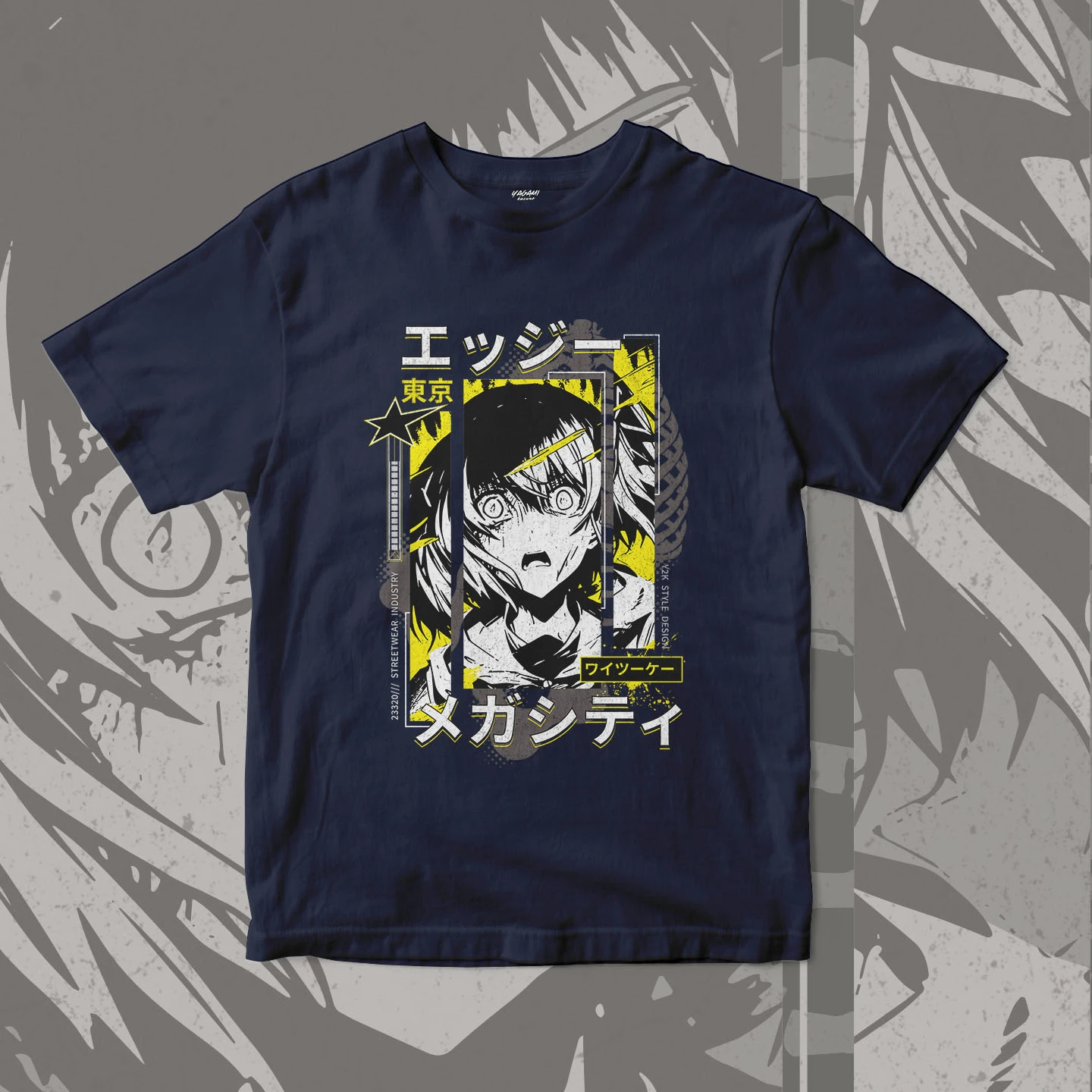 Manga Shock Disturbance | Unisex Jersey Short Sleeve Tee - Image 7