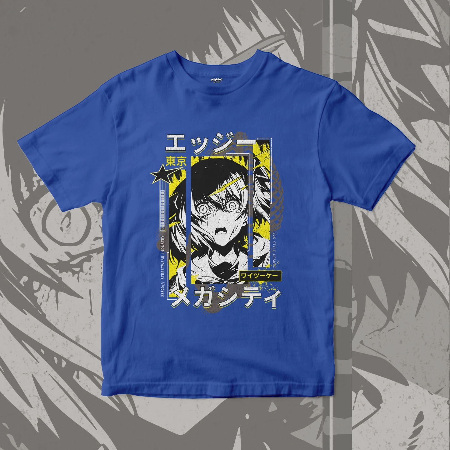Manga Shock Disturbance | Unisex Jersey Short Sleeve Tee - Image 4