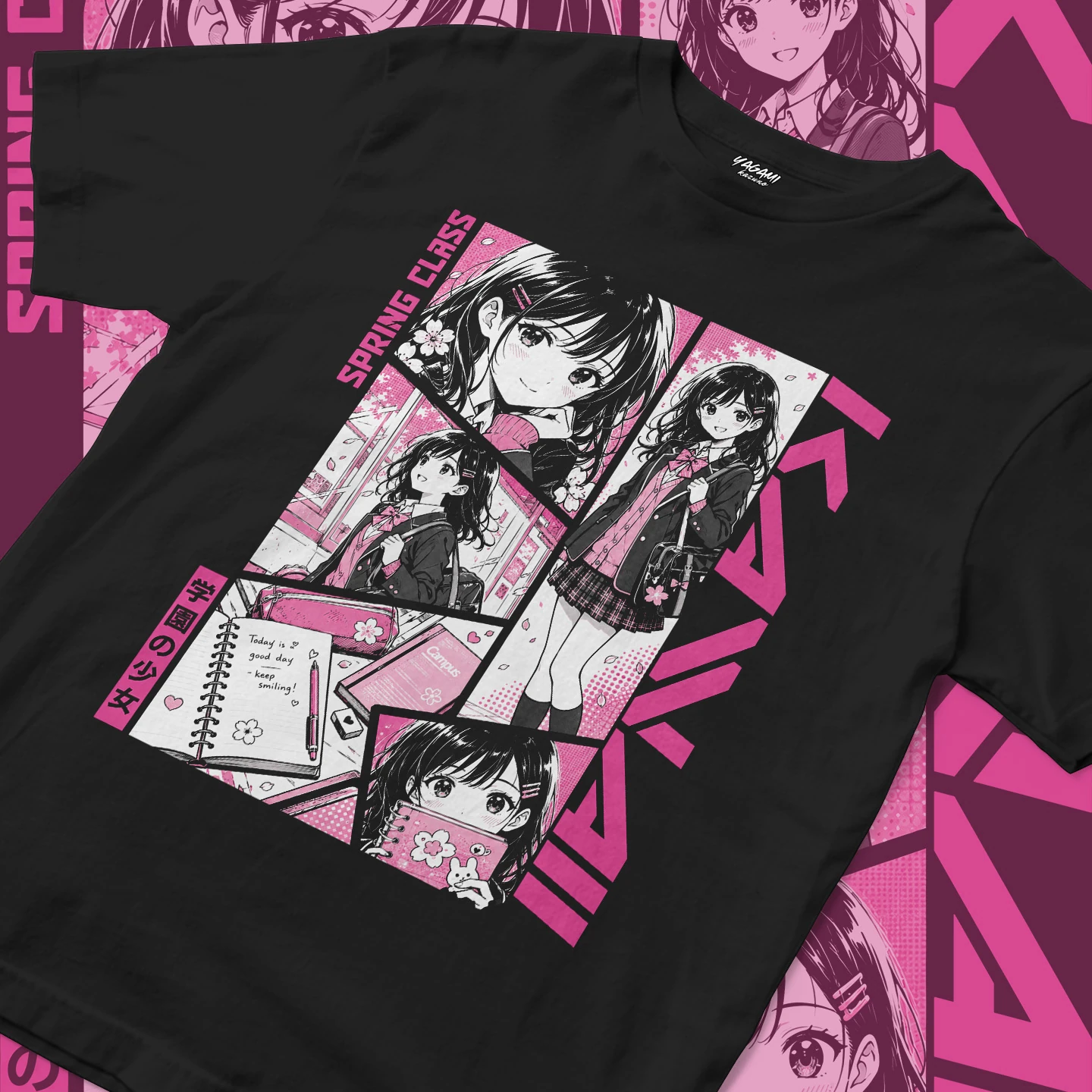 Sakura Schoolgirl Class | Unisex Jersey Short Sleeve Tee