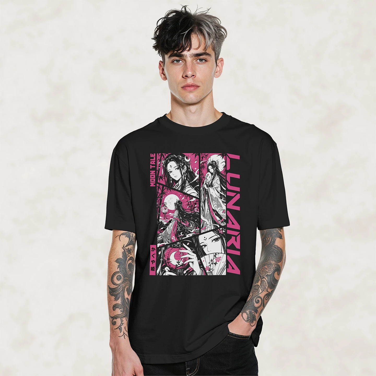Moon Princess Tale | Unisex Jersey Short Sleeve Tee - Image 2