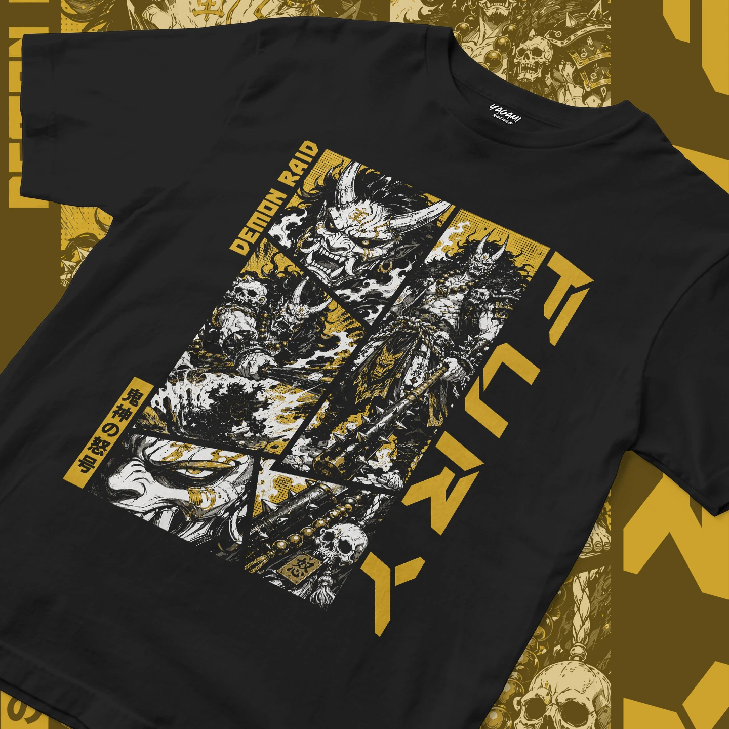 Demon Raid Oni | Unisex Jersey Short Sleeve Tee