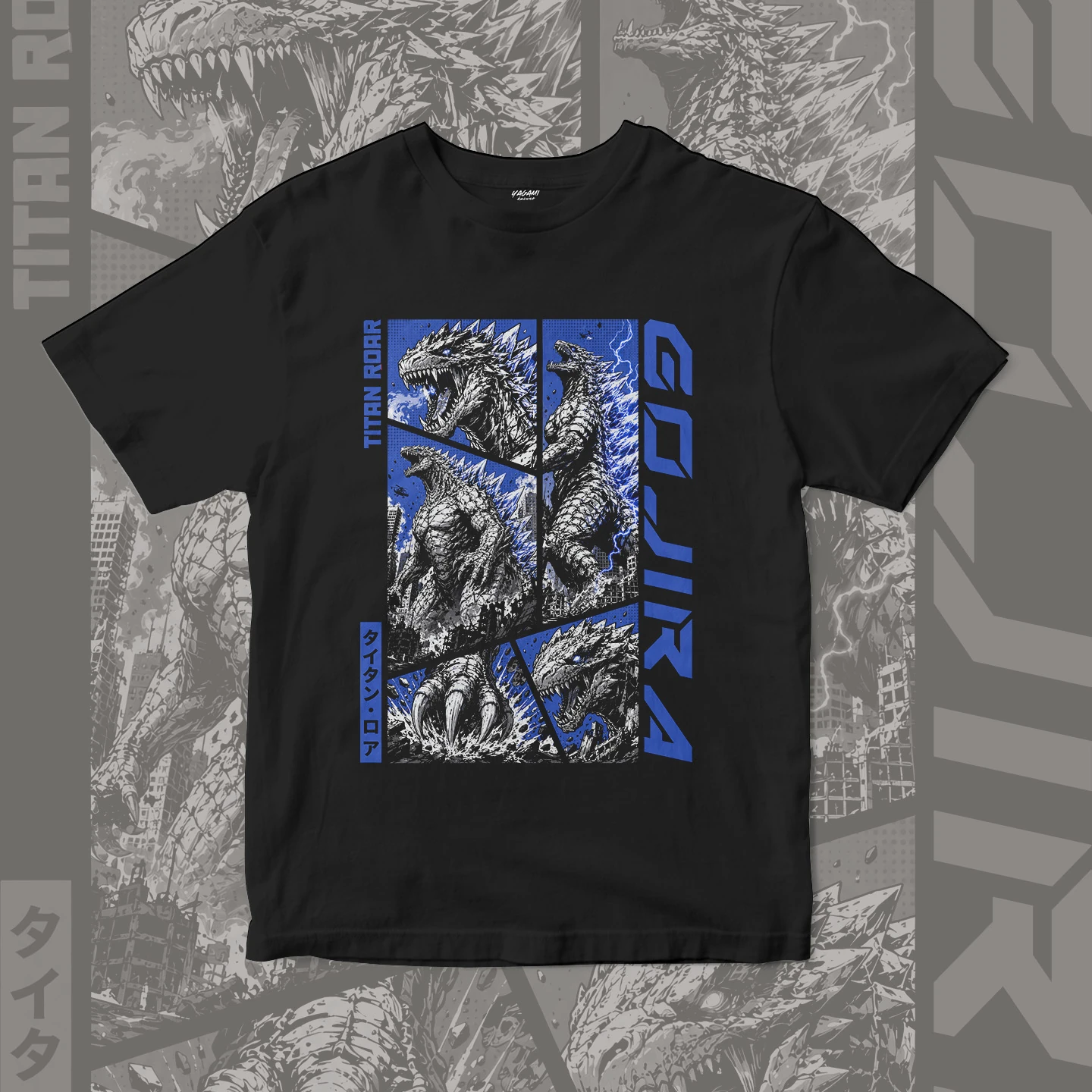 Titan Kaiju Roar | Unisex Jersey Short Sleeve Tee - Image 3